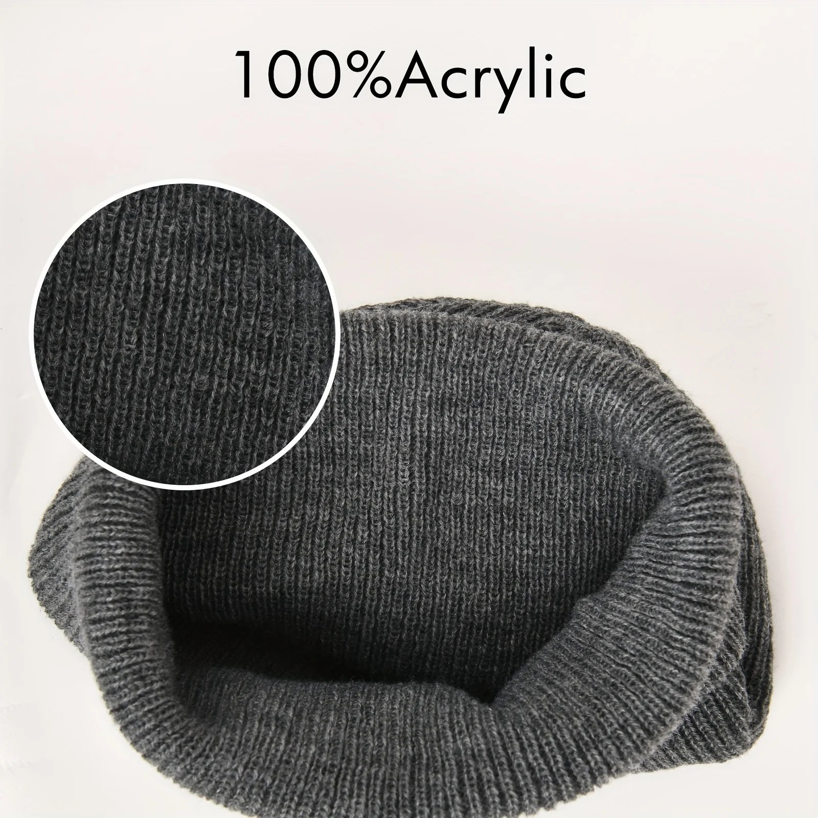 قبعة شتوية محبوكة ناعمة ومرنة ودافئة، مناسبة لركوب الدراجات والتخييم والمشي لمسافات طويلة، قطعة أو قطعتين.