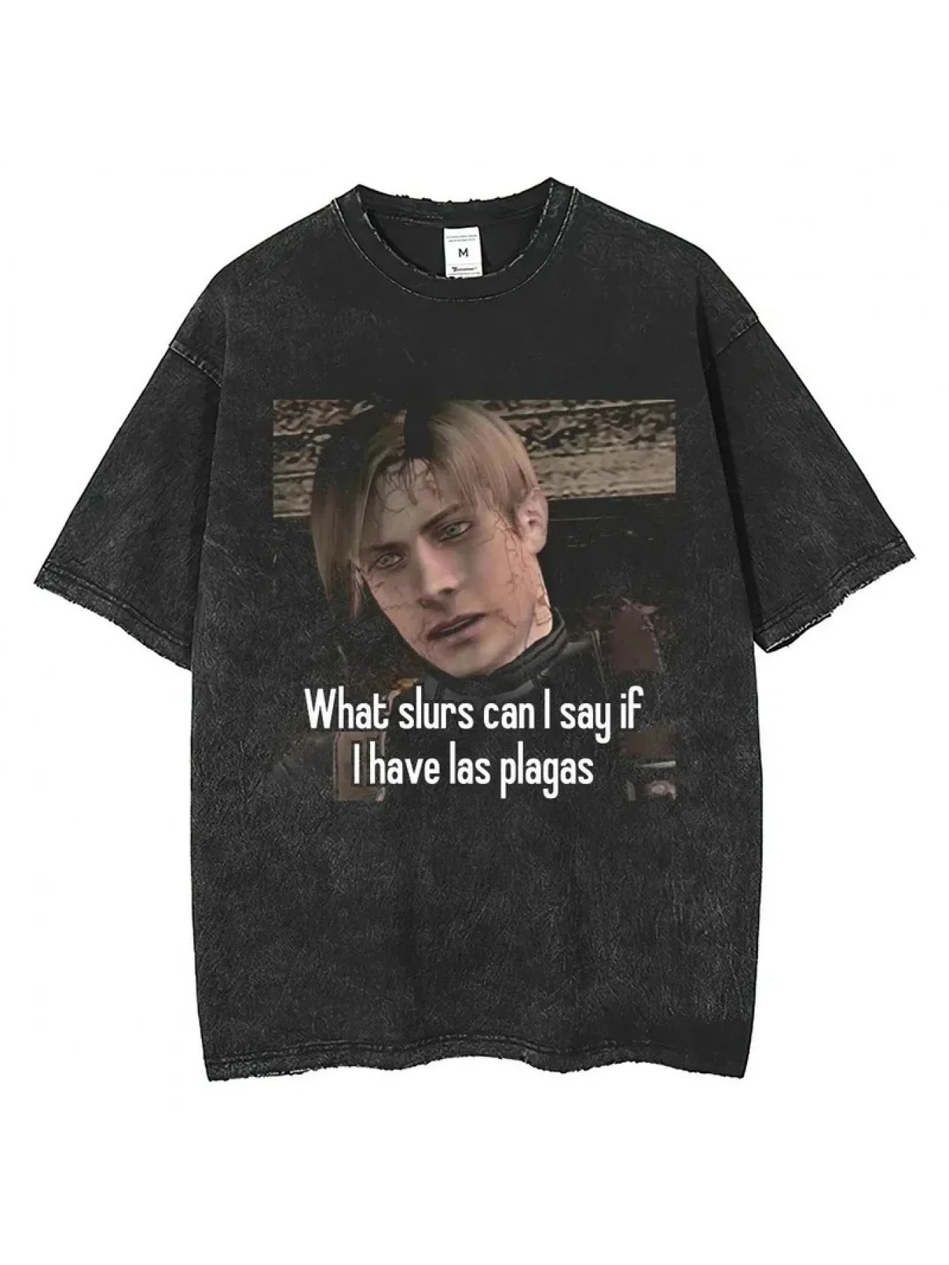 تي شيرت رجالي مستوحى من هاراجوكو ليون إس كينيدي برسومات جرافيكية، ملابس كلاسيكية، تي شيرت بأكمام قصيرة، مناسب للجنسين، للرجال والنساء، لجميع المواسم