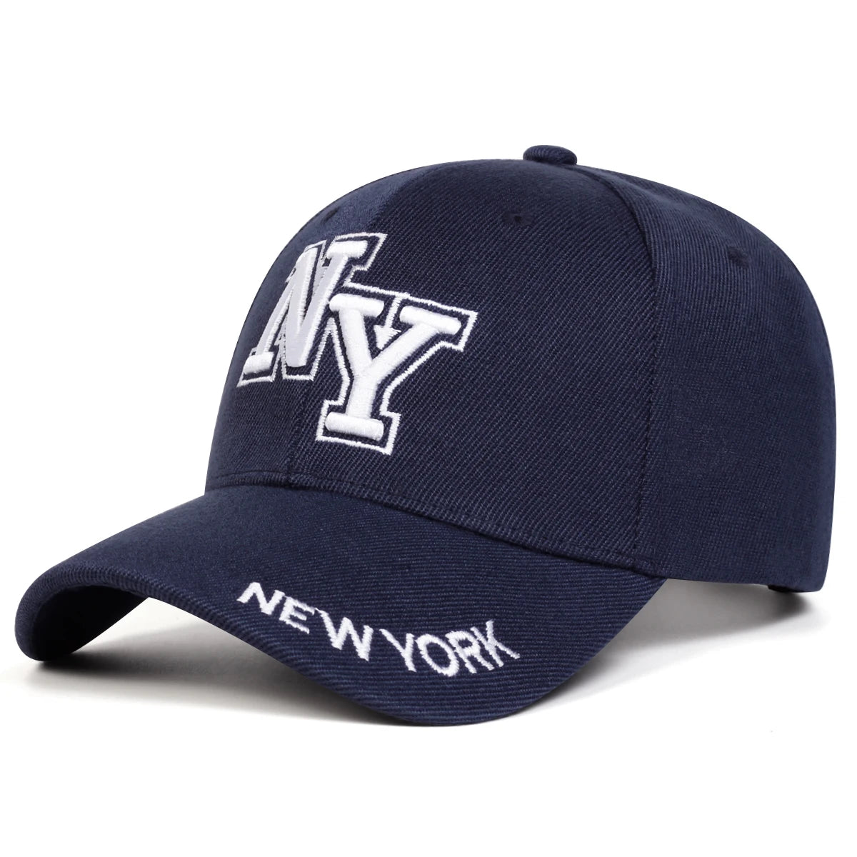 قبعات بيسبول للجنسين مطرزة بحروف نيويورك للربيع والخريف، قبعات كاجوال قابلة للتعديل، قبعات واقية من الشمس، قبعات رياضية