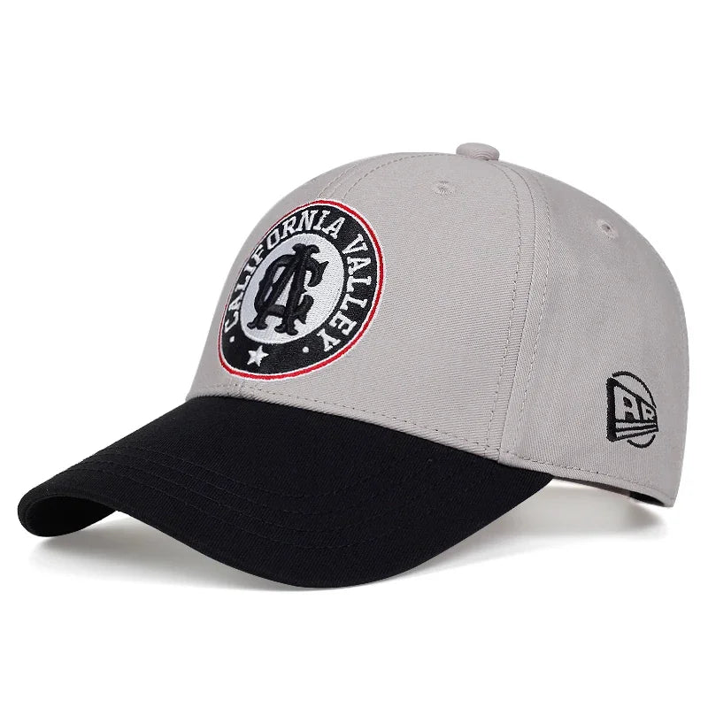 قبعات بيسبول للجنسين مطرزة بحروف كاليفورنيا للربيع والخريف، قبعات كاجوال قابلة للتعديل، قبعات واقية من الشمس، قبعات رياضية