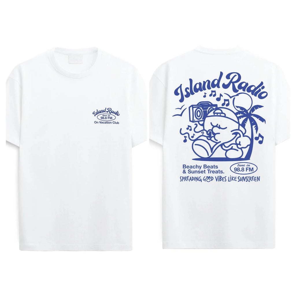 Sports Fashion Brand Summer Printed Cotton Short-sleeved Crew Neck High Quality Outdoor Surfing Top Casual Loose T-shirt Unisex