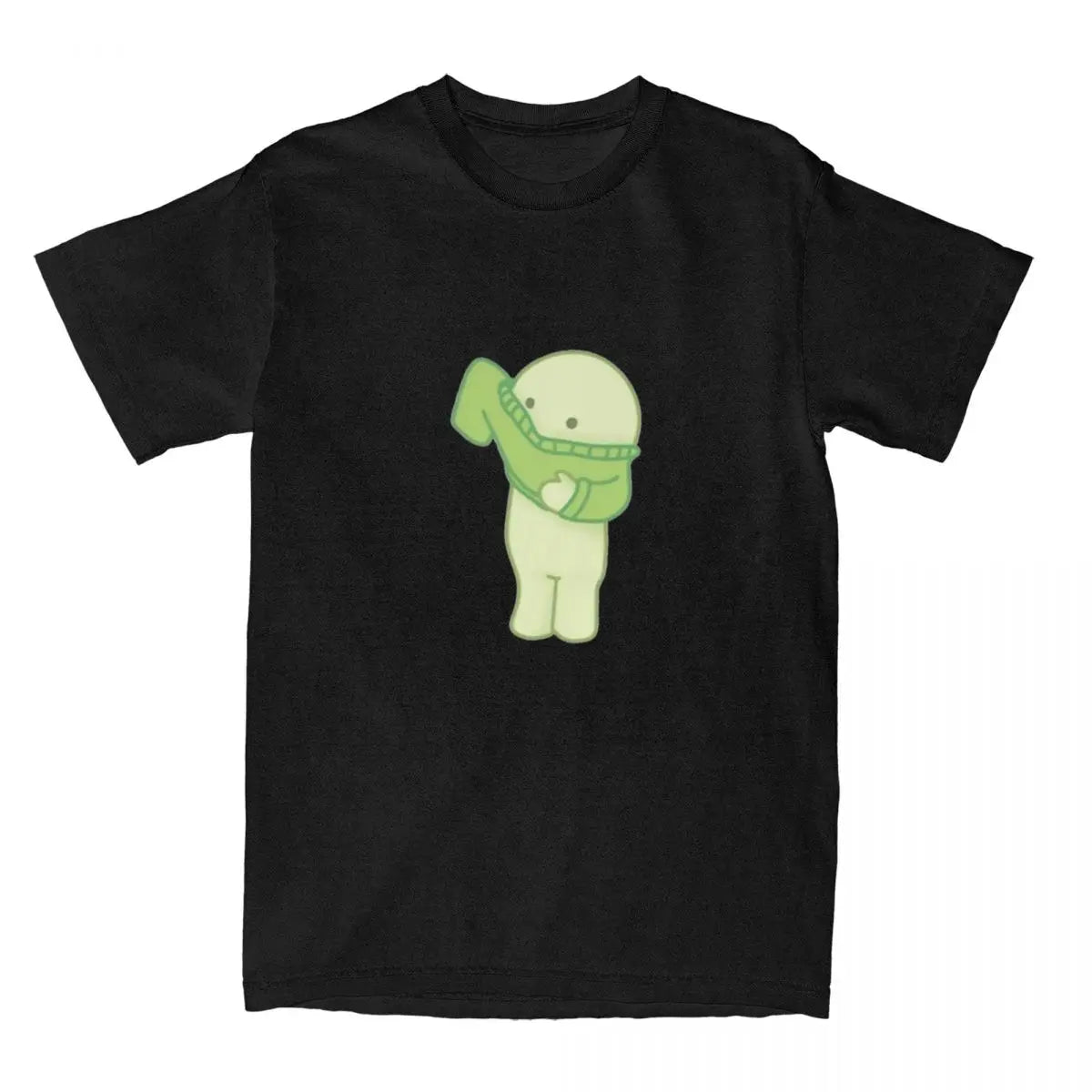 تي شيرت Smiski S تي شيرتات ترفيهية بأكمام قصيرة تي شيرت جمالي صيفي قطني برقبة دائرية تي شيرتات كبيرة الحجم