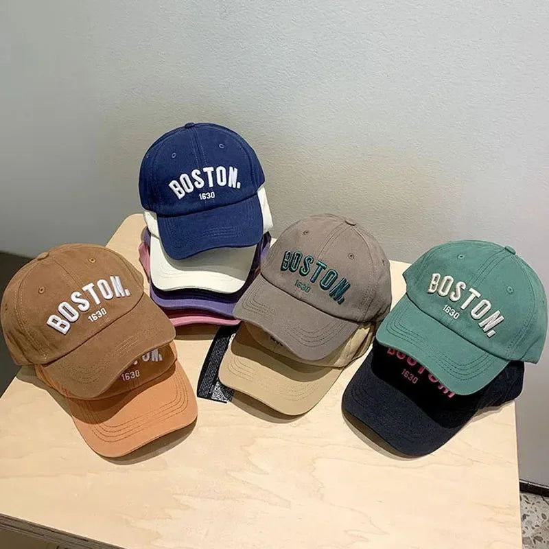 قبعة بيسبول مطرزة بحروف سادة للأطفال، قبعة شمس للربيع والصيف، قبعة واقية قابلة للتعديل، مناسبة للأنشطة الخارجية