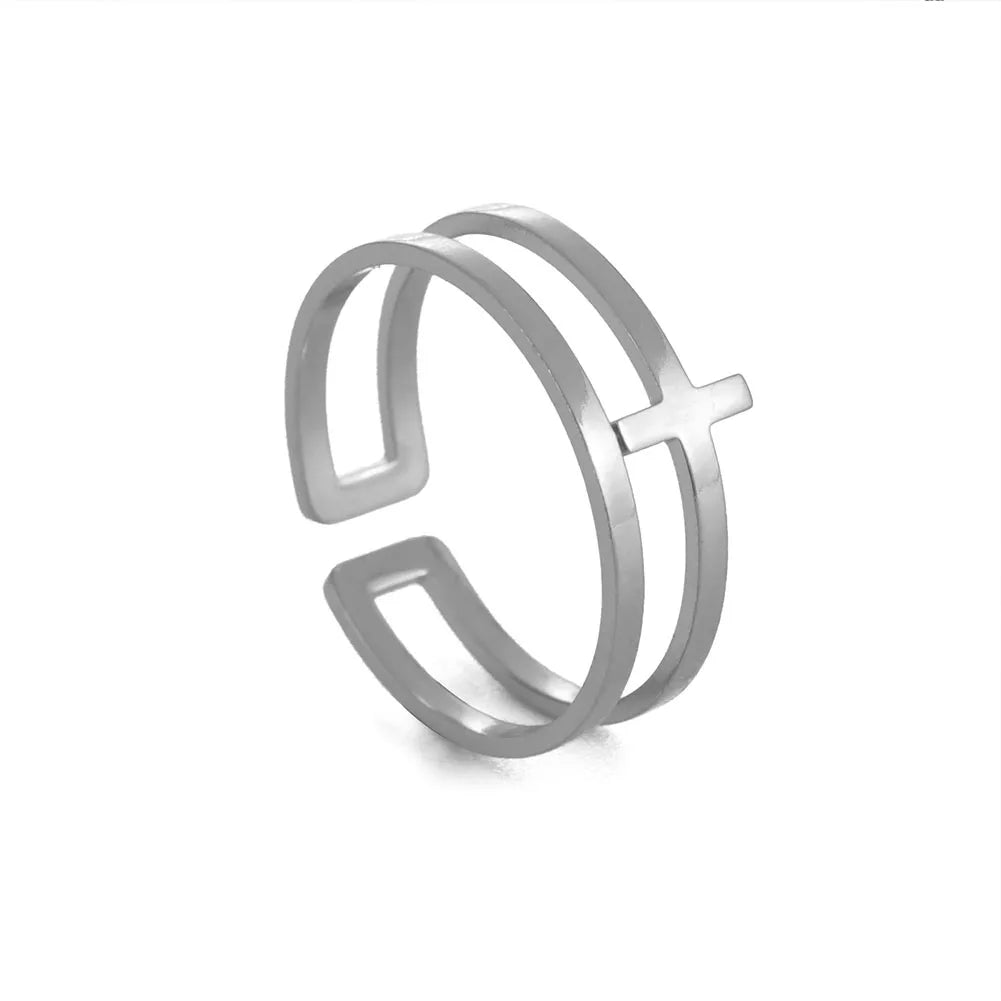 خاتم تيمر من الفولاذ المقاوم للصدأ، خواتم نسائية وفتيات وأزواج، بتصميمات على شكل قلب، مخلب قطة، زهرة، ثعبان، نجمة، موسيقى، خاتم قابل للتعديل، هدية مجوهرات