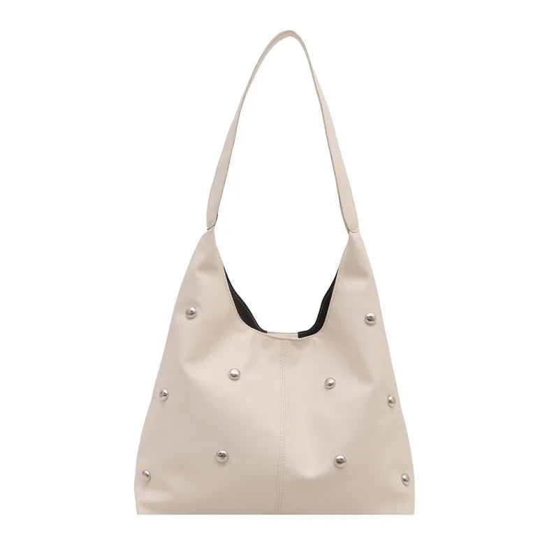 حقيبة عالية الجودة وكبيرة السعة للنساء، تصميم جديد لعام 2025، حقيبة كتف واحدة لطالبات الجامعات، تصميم مميز، حقيبة حمل عملية للتنقل