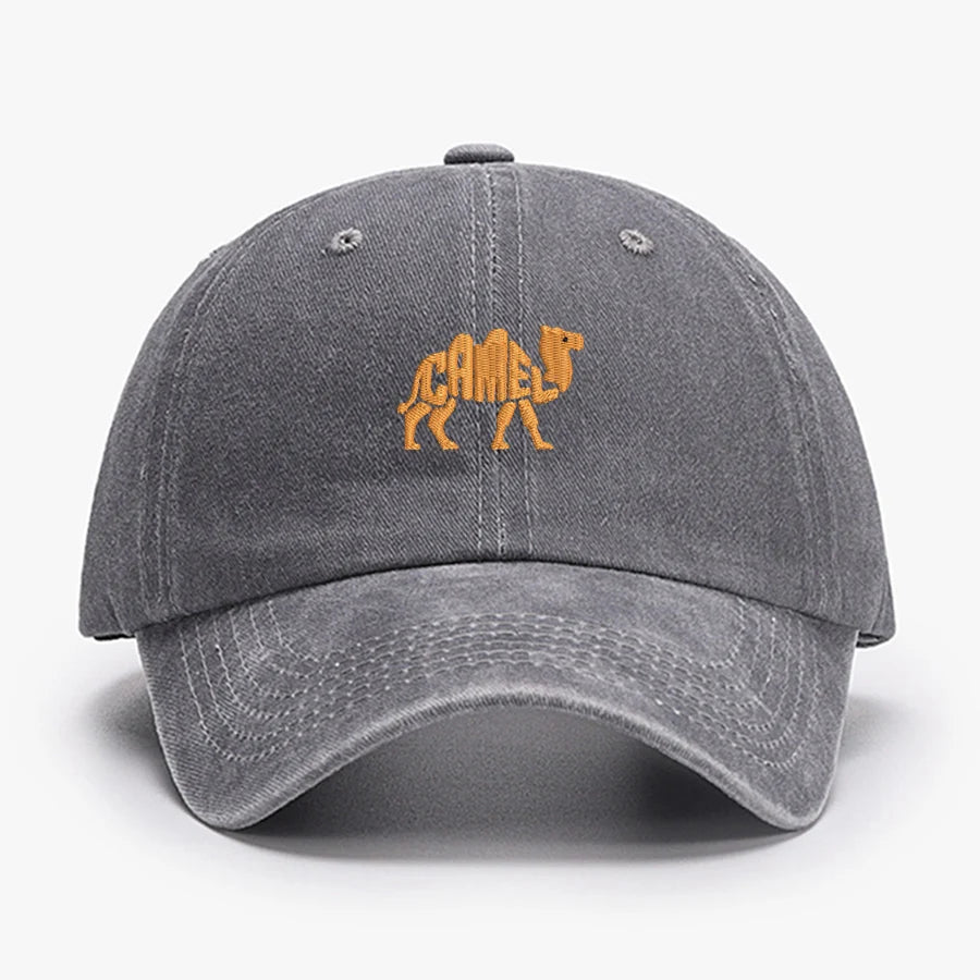 قبعات بيسبول قطنية عتيقة مطرزة برسومات حيوانات رائعة للرجال والنساء، قبعة مغسولة رياضية للصيد والأب، قبعة صيفية مدببة