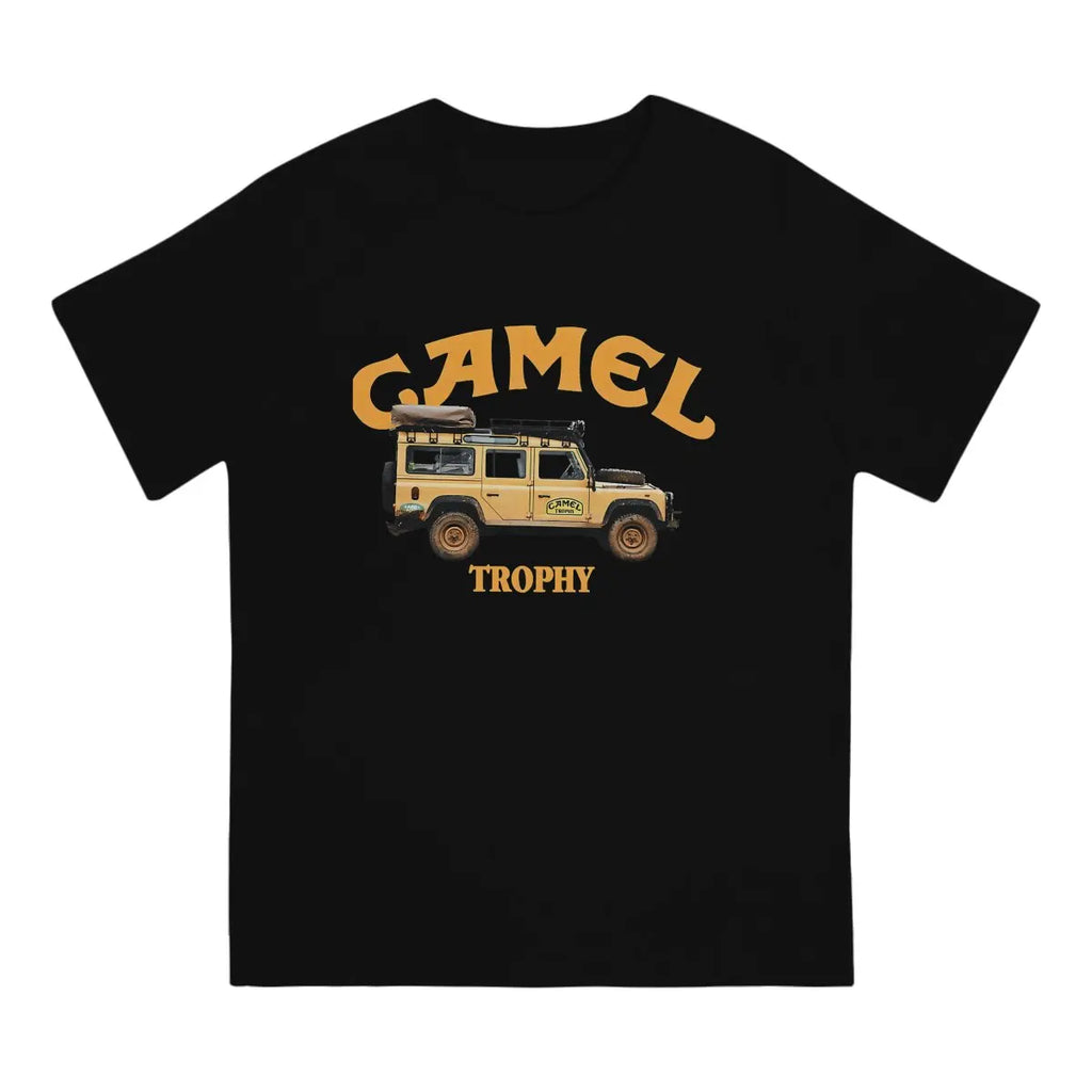 تي شيرت رجالي مطبوع عليه شعار Camel Trophy تي شيرت عصري برسومات جرافيكية وسويت شيرت عصري