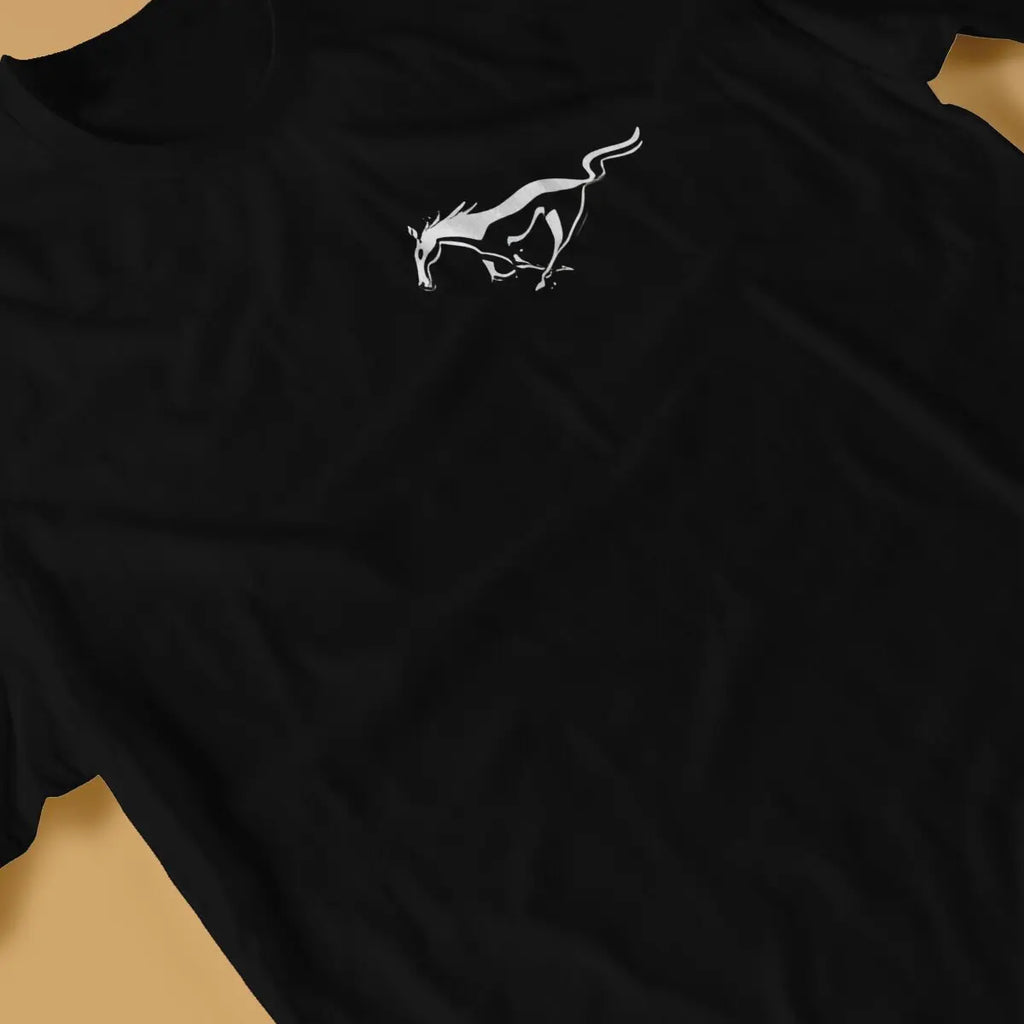 تي شيرت حصان فريد من نوعه، تي شيرت موستانج الترفيهي، أشياء رائجة البيع للرجال والنساء