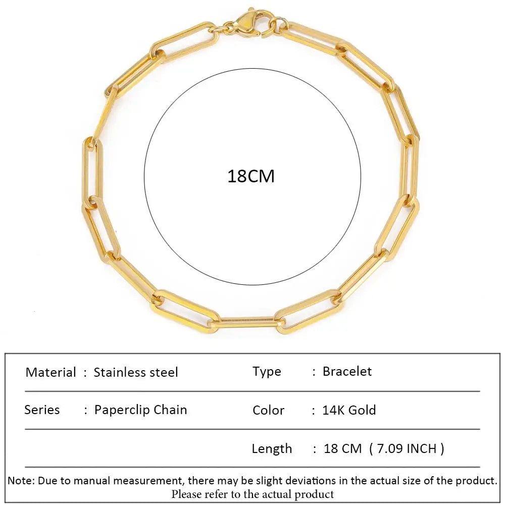 أساور سلسلة الثعبان الكلاسيكية من SUNIBI للنساء، تصميم عصري وأنيق، مصنوعة من الفولاذ المقاوم للصدأ، سوار سلسلة كوبية، هدية مثالية للمرأة العصرية، مجوهرات