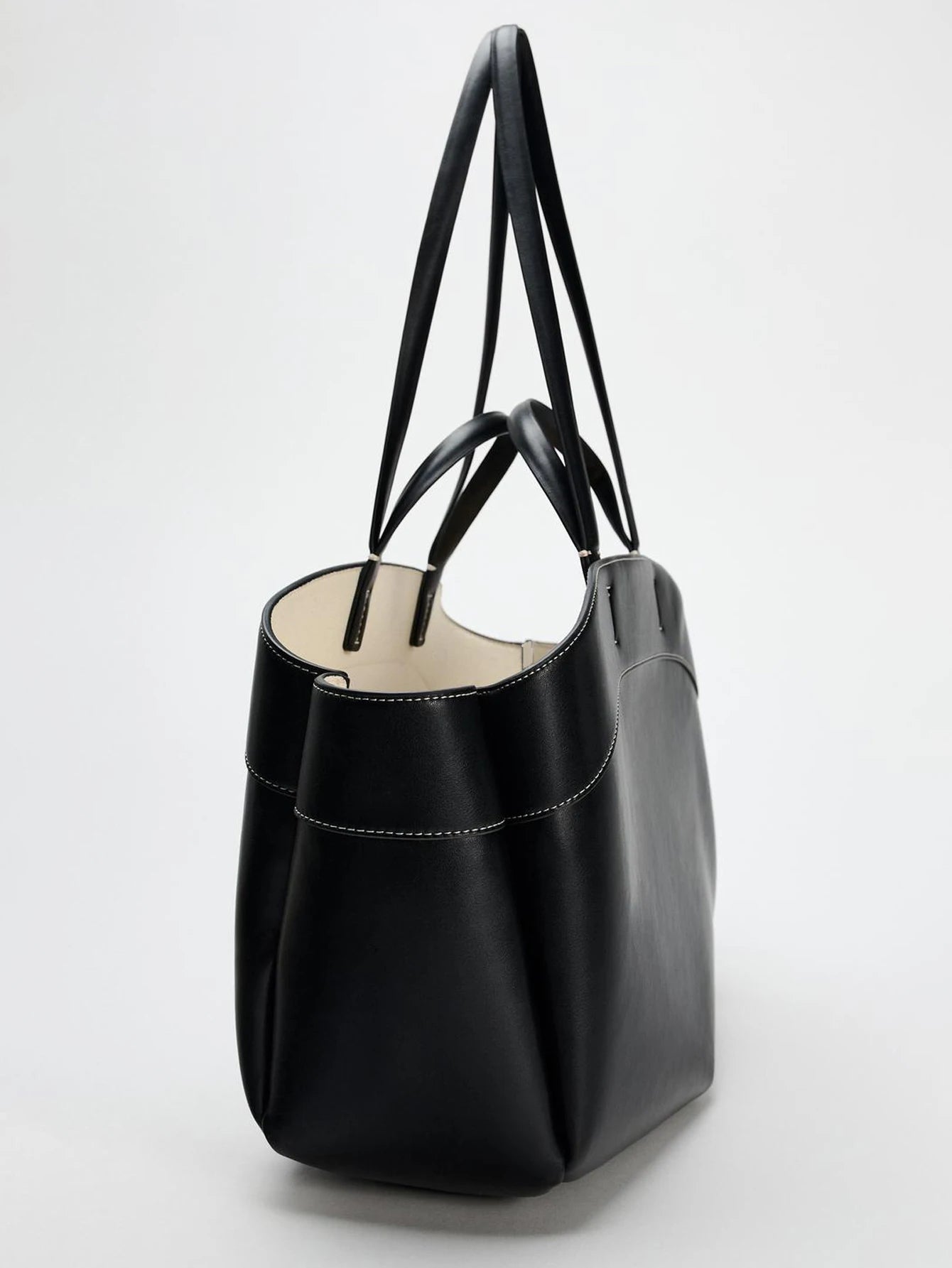 حقيبة حمل نسائية حقيبة تحت الإبط حقيبة كتف من جلد البولي يوريثان بسعة كبيرة حقيبة كروس بودي ريترو حقيبة دلو محمولة غير رسمية حقيبة يد