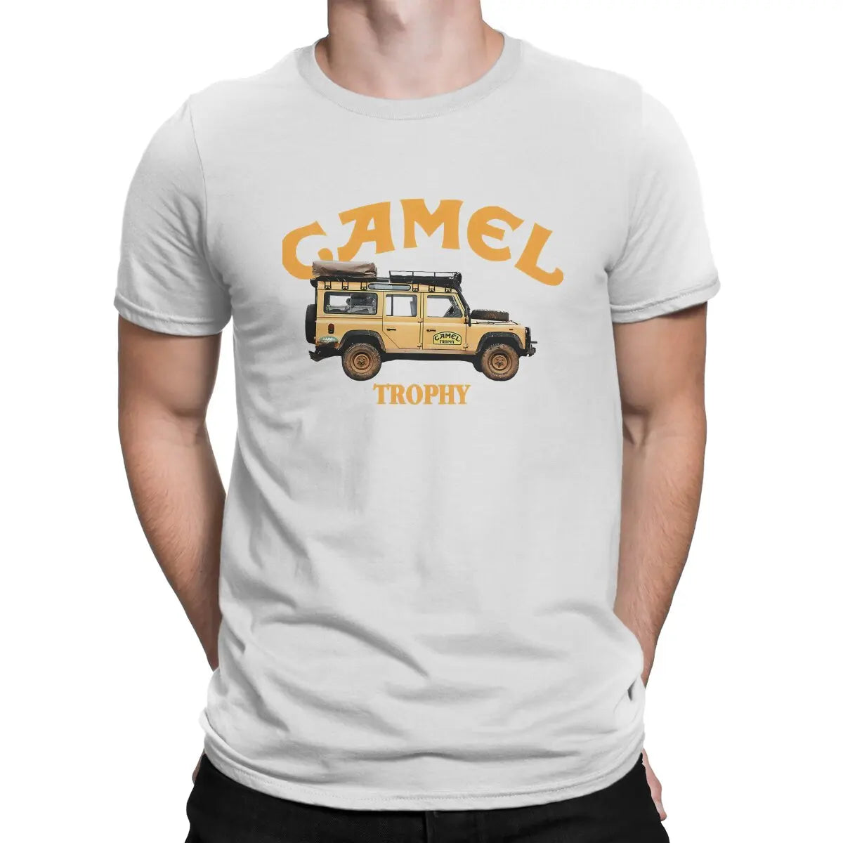 تي شيرت رجالي مطبوع عليه شعار Camel Trophy تي شيرت عصري برسومات جرافيكية وسويت شيرت عصري