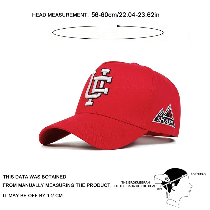قبعات بيسبول للجنسين قابلة للتعديل ومطرزة على شكل جانب من UF، قبعات كاجوال للربيع والخريف، قبعة واقية من الشمس في الهواء الطلق