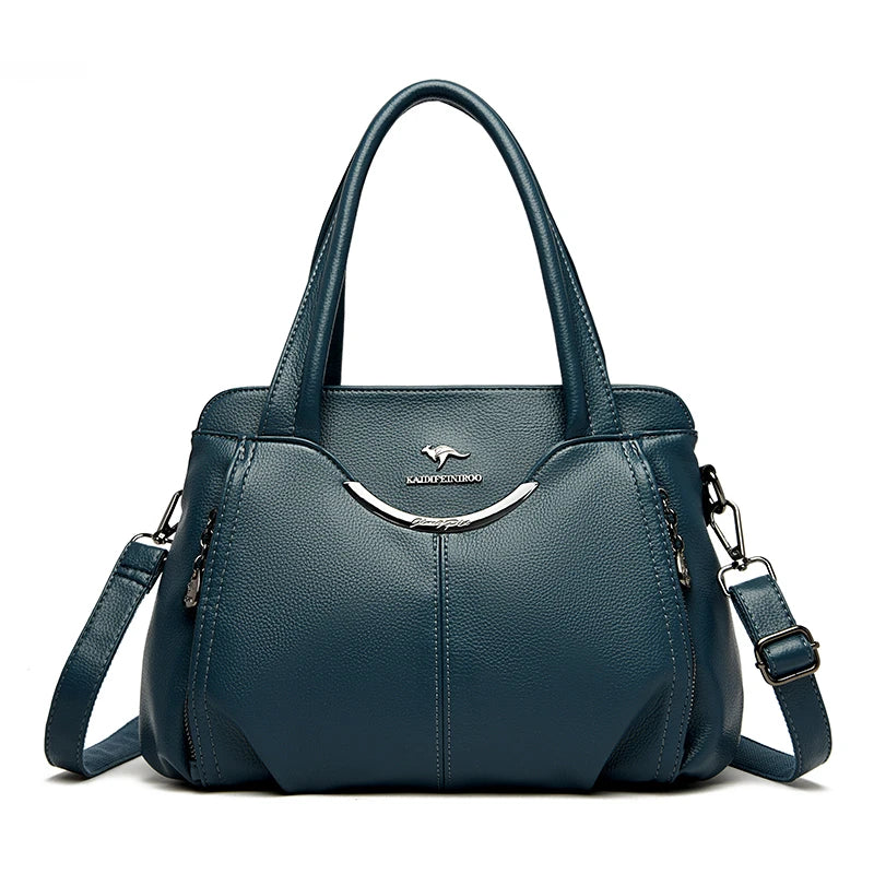 حقائب يد فاخرة للنساء، حقائب مصممة من الجلد الناعم، حقائب كروس بودي للنساء 2024، حقائب كتف عالية الجودة، حقيبة رئيسية