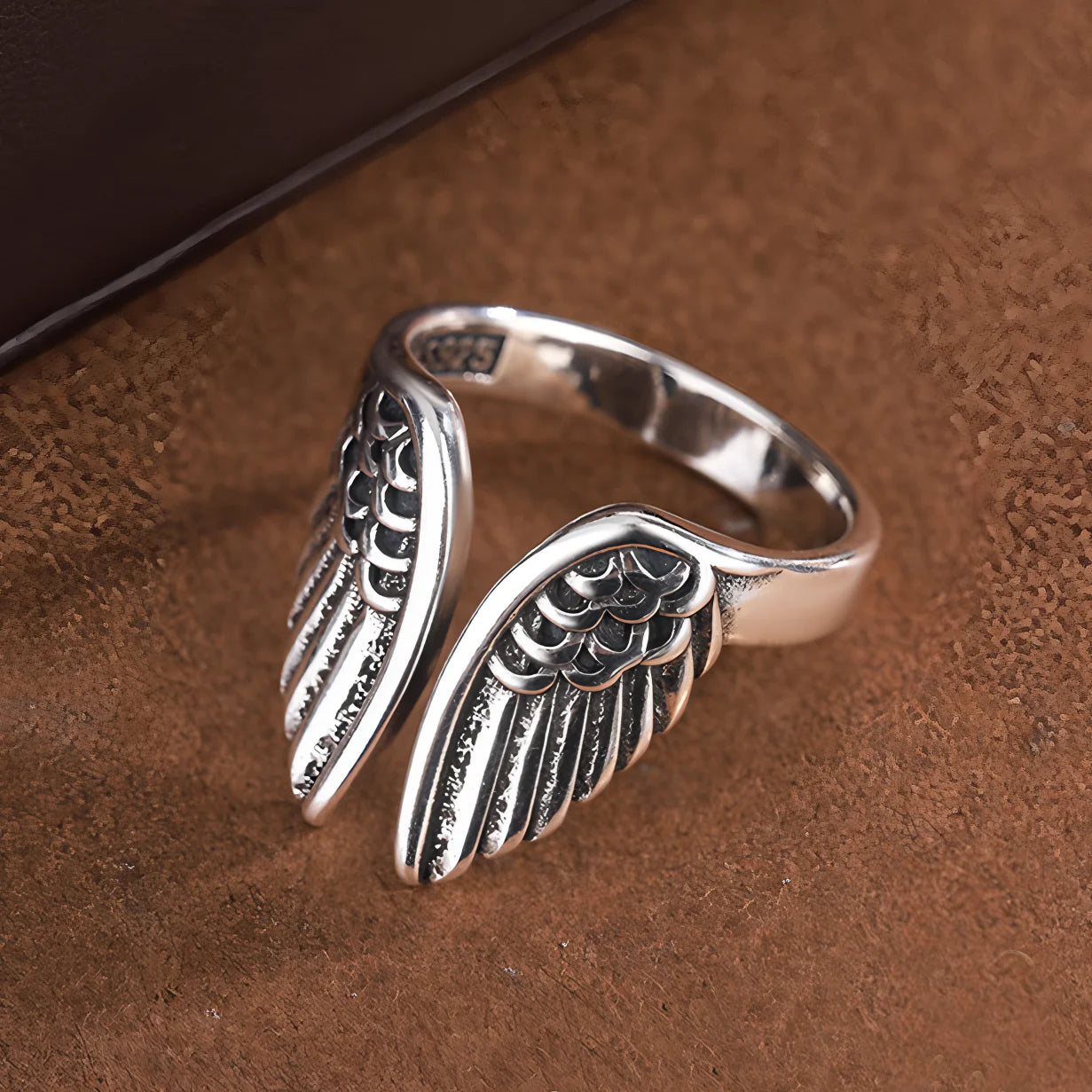 خواتم VENTFILLE من الفضة الإسترلينية عيار 925 بتصميم هيب هوب عتيق بخطوط مجوفة وبانك وفضة تايلاندية للحفلات قابلة للتعديل