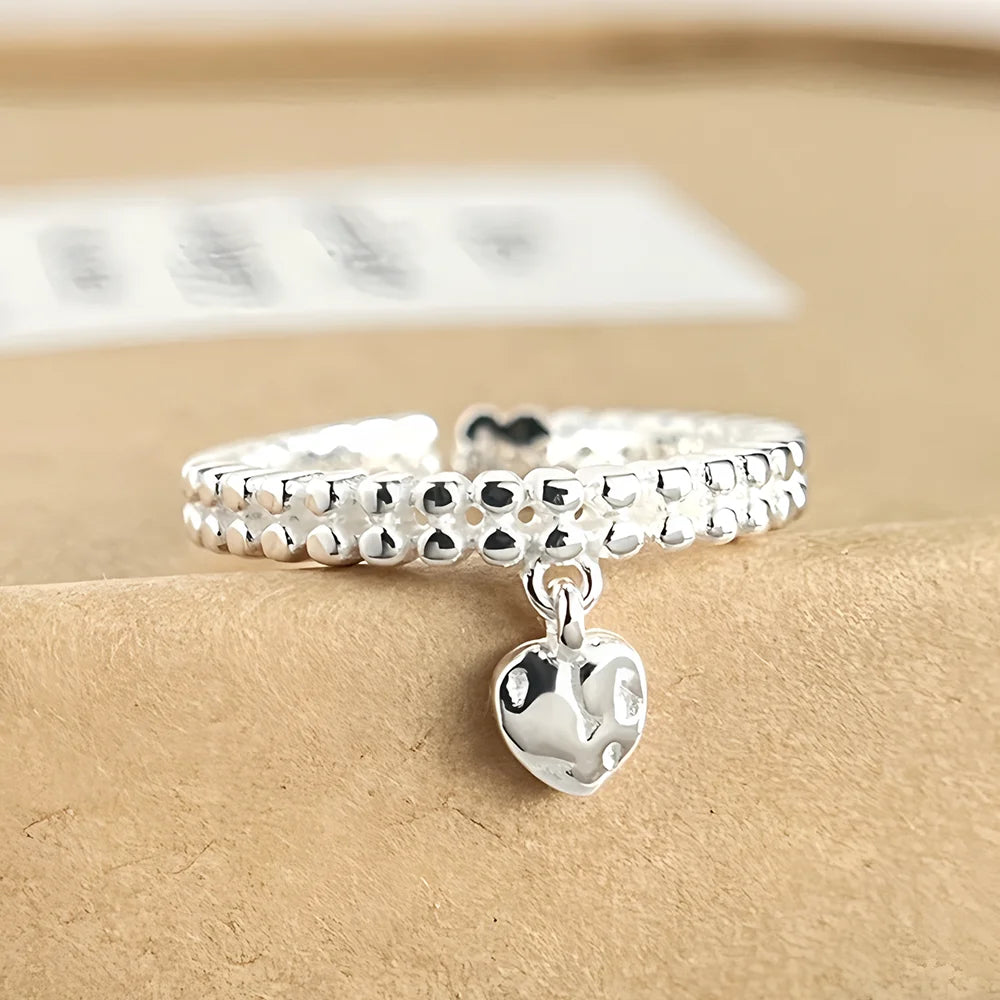 خواتم VENTFILLE من الفضة الإسترلينية عيار 925 بتصميم هيب هوب عتيق بخطوط مجوفة وبانك وفضة تايلاندية للحفلات قابلة للتعديل