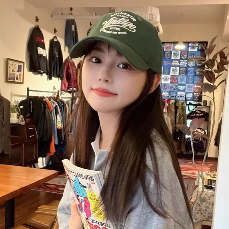 قبعات بيسبول مطرزة بحروف للنساء والرجال للصيف ورياضة الجولف والحماية من الشمس وقبعات سناباك وهيب هوب وقبعات مدببة