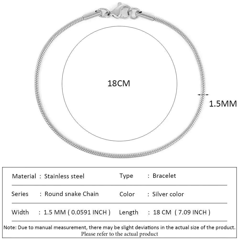 أساور سلسلة الثعبان الكلاسيكية من SUNIBI للنساء، تصميم عصري وأنيق، مصنوعة من الفولاذ المقاوم للصدأ، سوار سلسلة كوبية، هدية مثالية للمرأة العصرية، مجوهرات