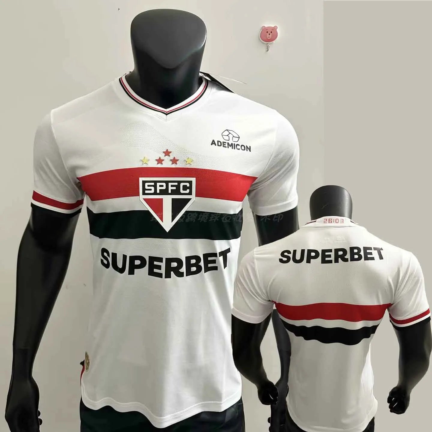 Motorsport Jersey Men Women Clothing Sao Paulo Jersey Breathable Quick Dry Flexible Oversized Casual Training Football T Shirt