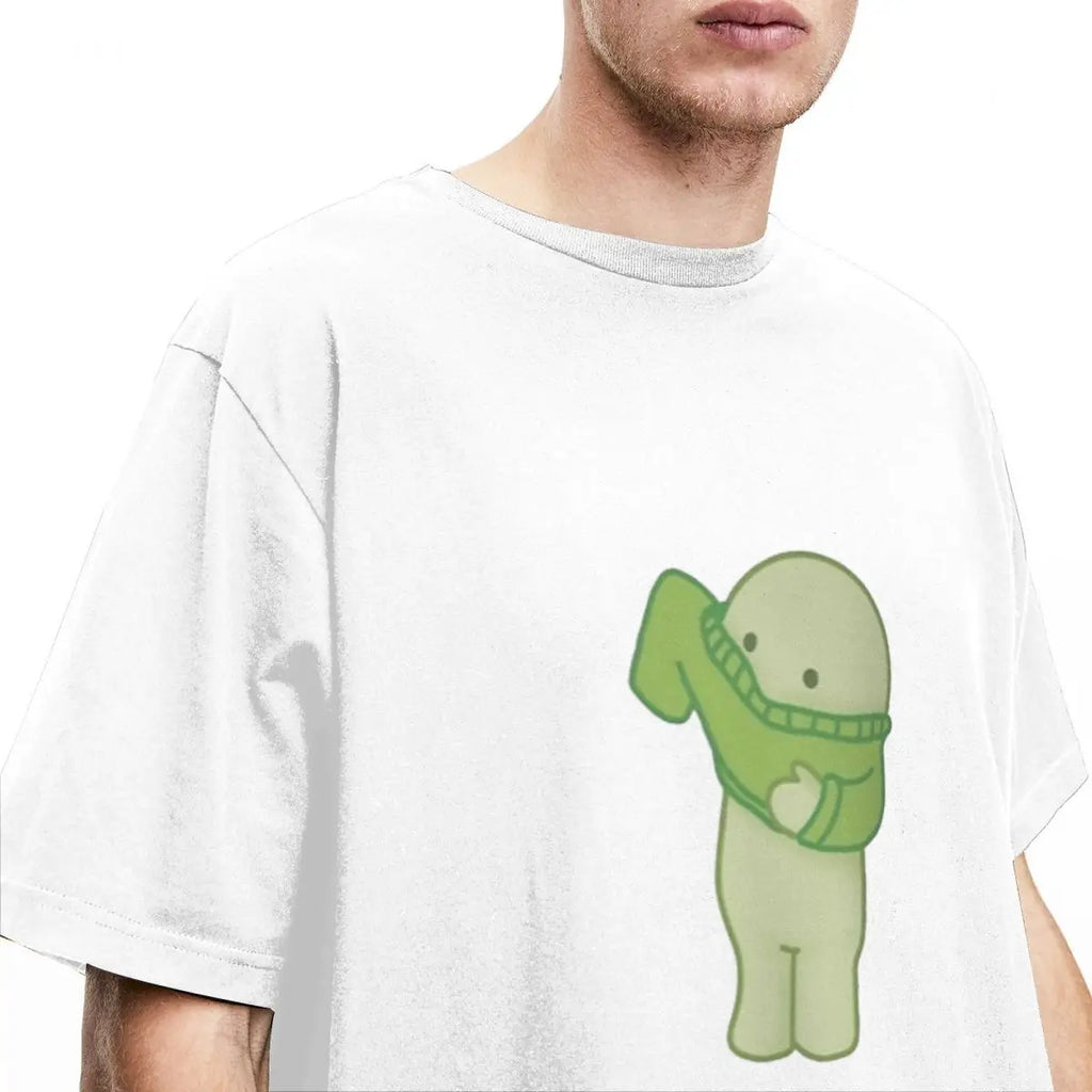 تي شيرت Smiski S تي شيرتات ترفيهية بأكمام قصيرة تي شيرت جمالي صيفي قطني برقبة دائرية تي شيرتات كبيرة الحجم