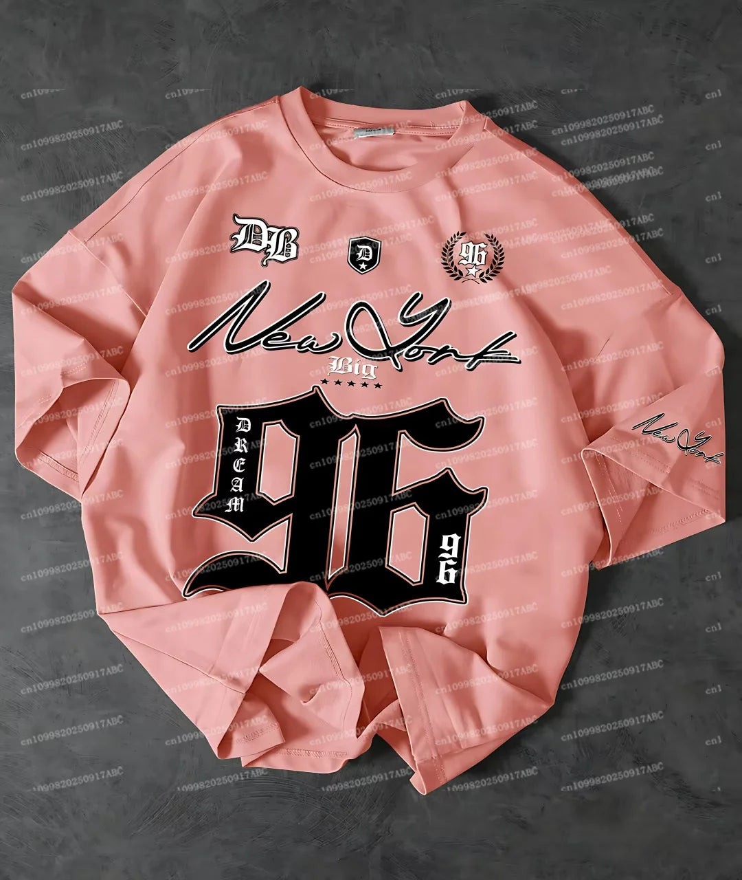 تي شيرت رجالي عصري مطبوع رقميًا 96، تي شيرت نسائي قابل للتنفس، تي شيرت رياضي سريع الجفاف، تي شيرت للأطفال Y2k