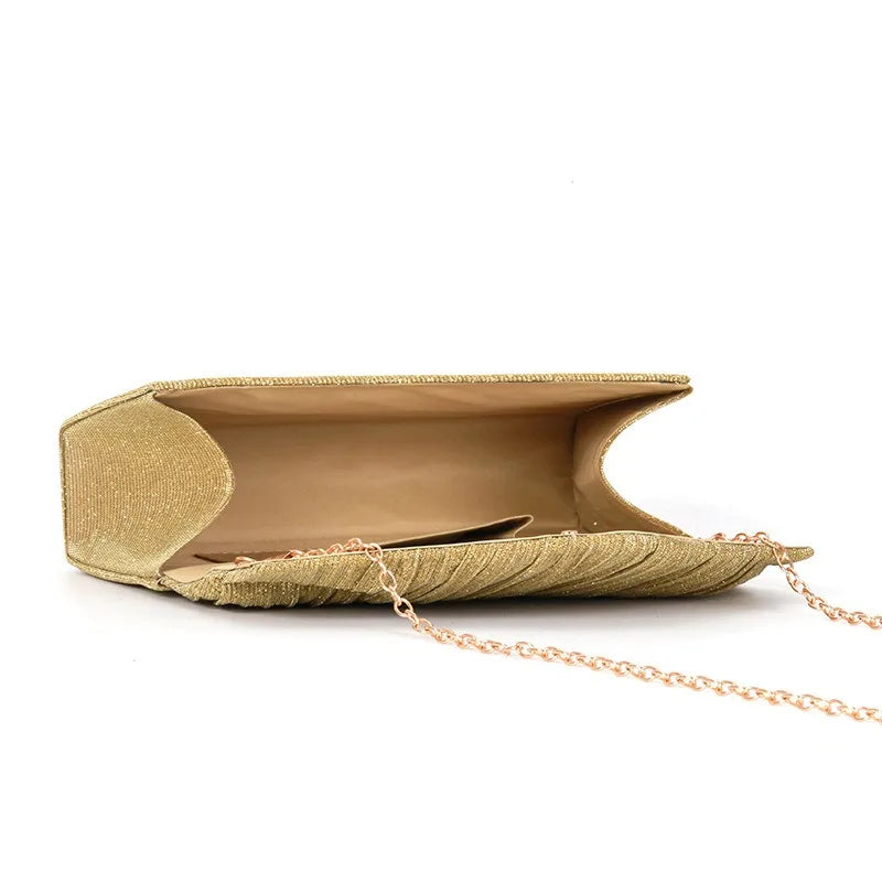 حقائب كتف أنيقة بسلسلة، حقائب يد لحفلات الزفاف، حقائب سهرة فاخرة للسيدات، حقائب يد مزينة بالترتر، حقائب يد لامعة لحفلات الزفاف