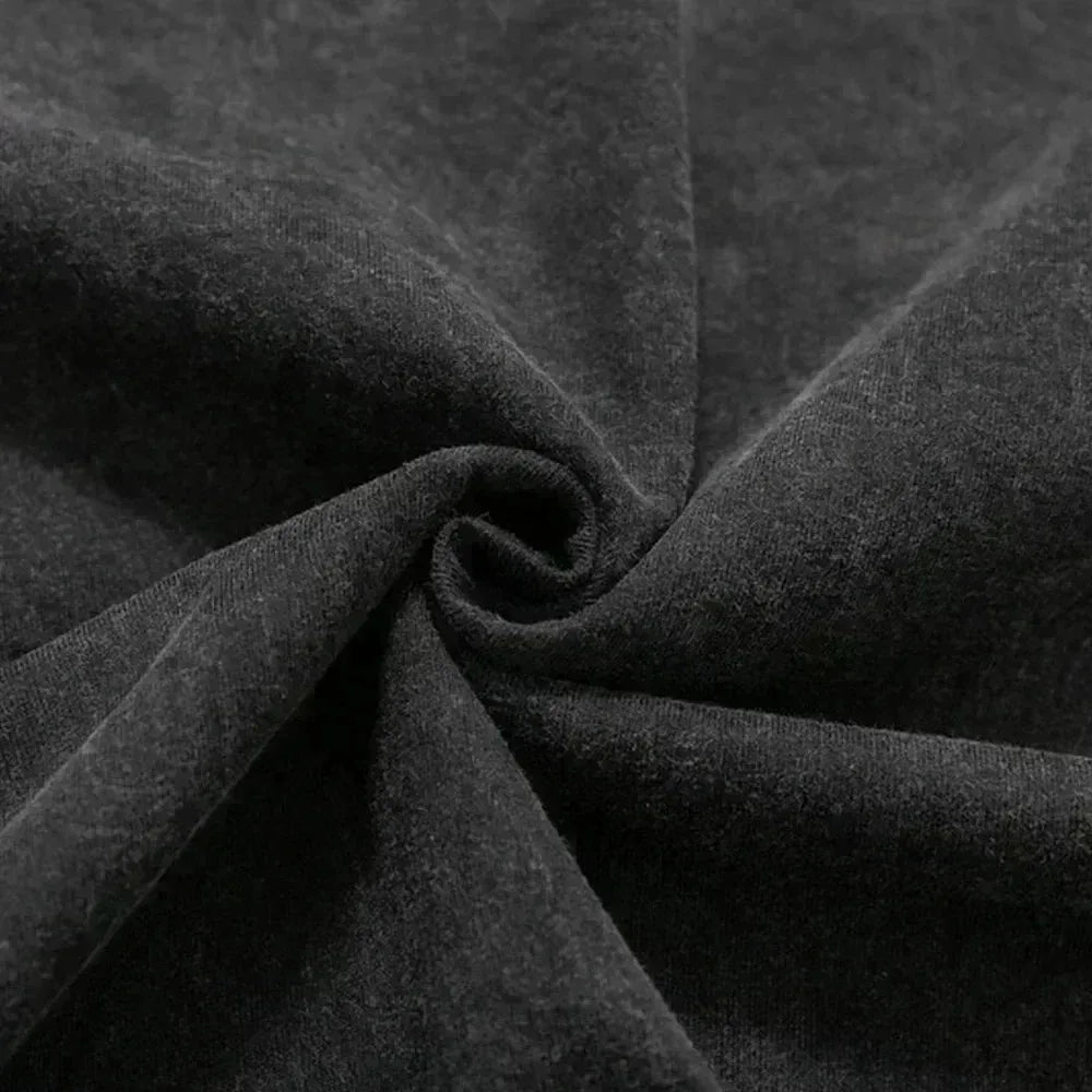 تي شيرت رجالي من القطن الخالص مطبوع عليه عبارة Ado Moth To The Fire Phantom Siita Washed T-shirt، تي شيرت رجالي فضفاض بتصميم ريترو وموسيقى البوب ​​اليابانية