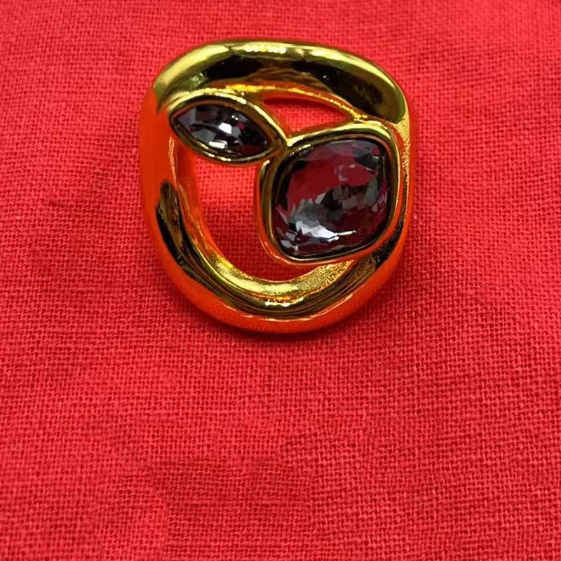 مجوهرات إسبانية عصرية، مجموعة خواتم رائعة متألقة، إكسسوارات نسائية، هدايا للأزواج في المهرجانات