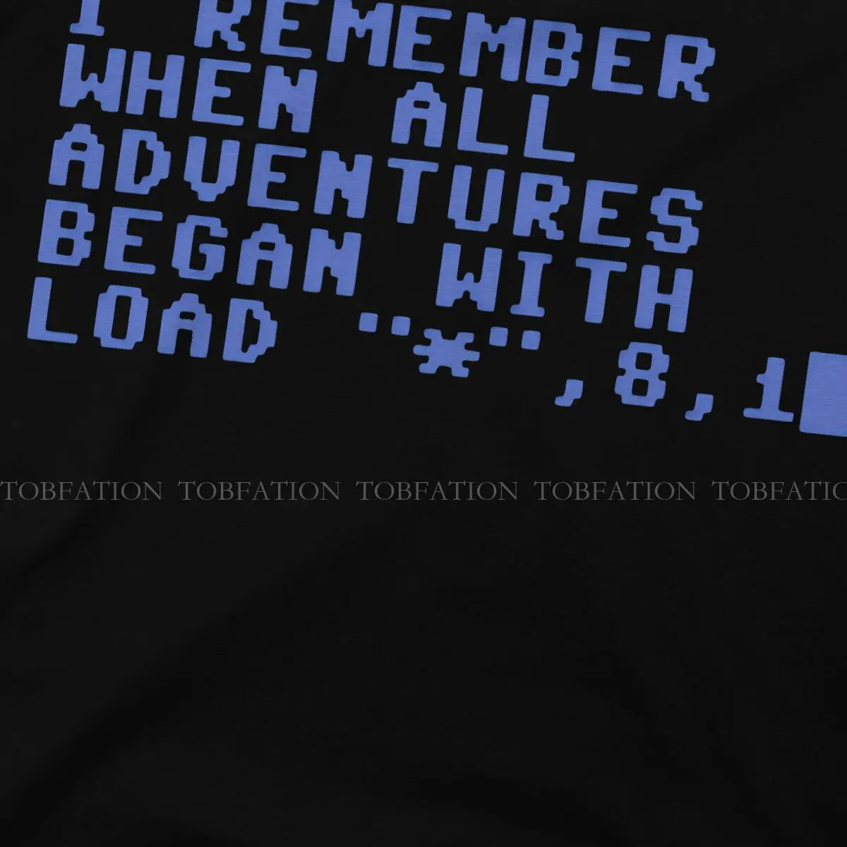 تي شيرت كومودور 64 سي 64 ريترو قطني للرجال، تي شيرت برقبة دائرية، ملابس رجالية