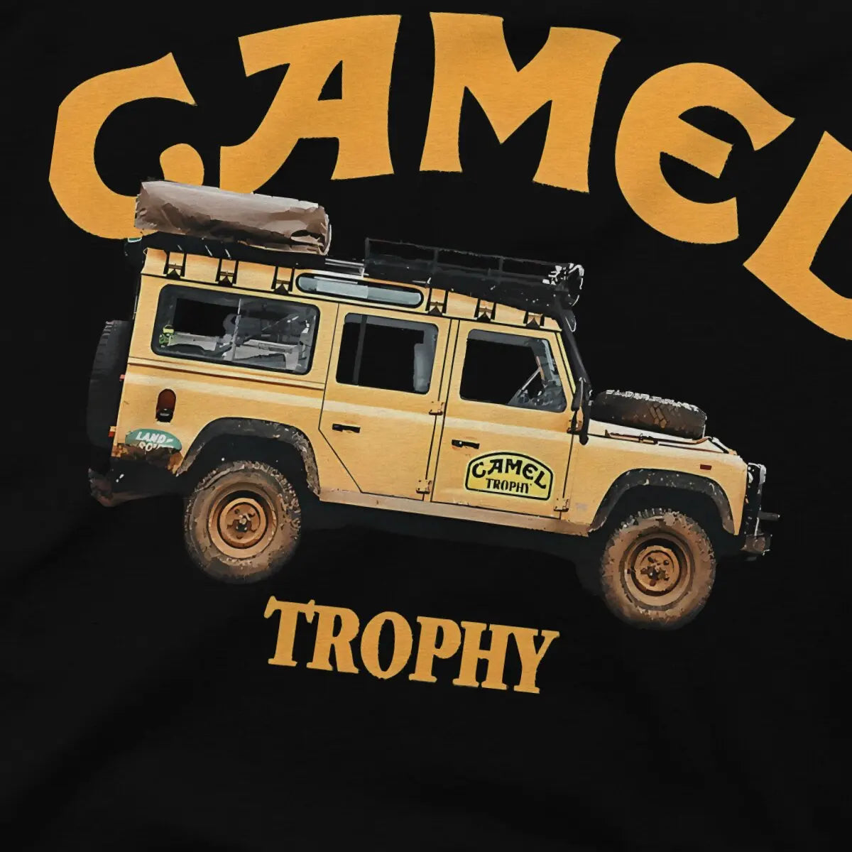 تي شيرت رجالي مطبوع عليه شعار Camel Trophy تي شيرت عصري برسومات جرافيكية وسويت شيرت عصري