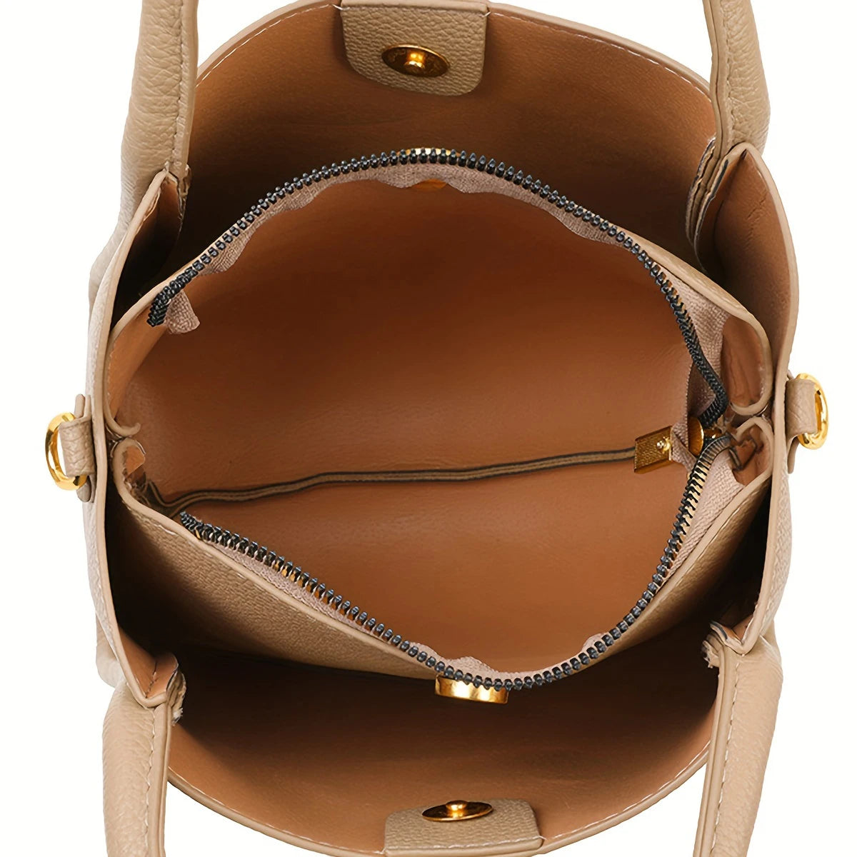 حقيبة يد جديدة أنيقة للخريف والشتاء بتصميم كلاسيكي بألوان سادة وحزام كتف قابل للتعديل وحقيبة كتف رسول