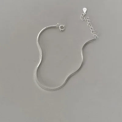 سوار PANJBJ من الفضة الإسترلينية عيار 925 عالي الجودة للنساء مصنوع من خرز الحب الكوري مجوهرات حلوة هدية شحن مباشر