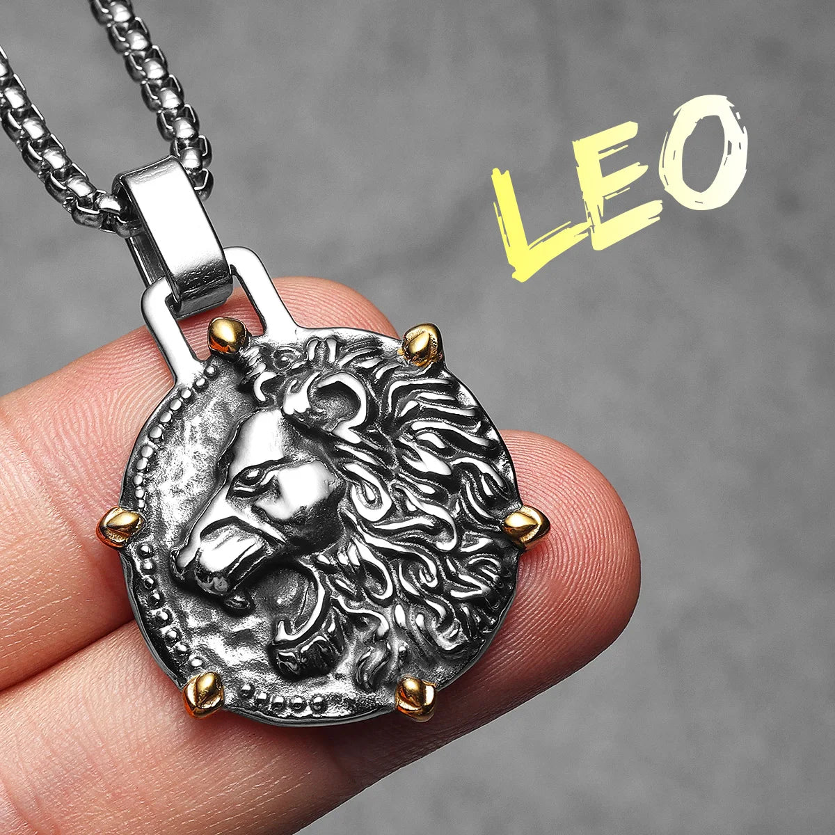 قلادات رجالية من الفولاذ المقاوم للصدأ على شكل اثني عشر كوكبة، سلسلة قلادة، هدايا للأزواج، مجوهرات عصرية للنساء، هدايا بالجملة، شحن مباشر