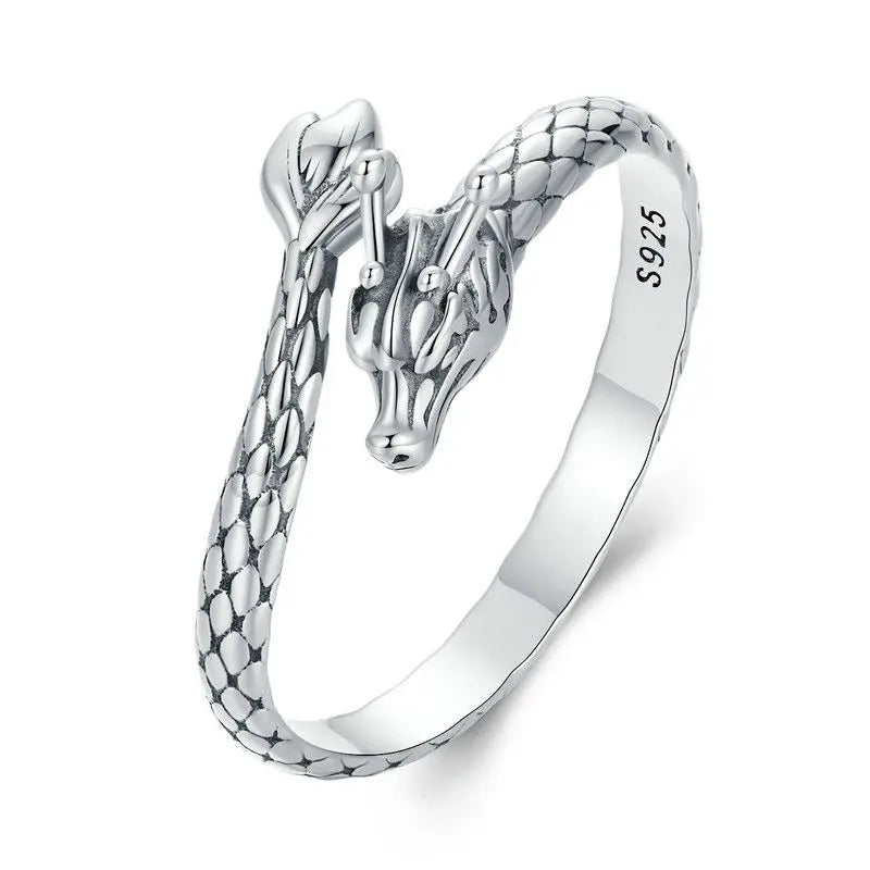 خواتم قابلة للتعديل من WOSTU، مصنوعة من الفضة الإسترليني عيار 925، قابلة للتكديس، مرصعة بالزركون، متوفرة بمقاسات مختلفة، للنساء، مجوهرات أصلية.