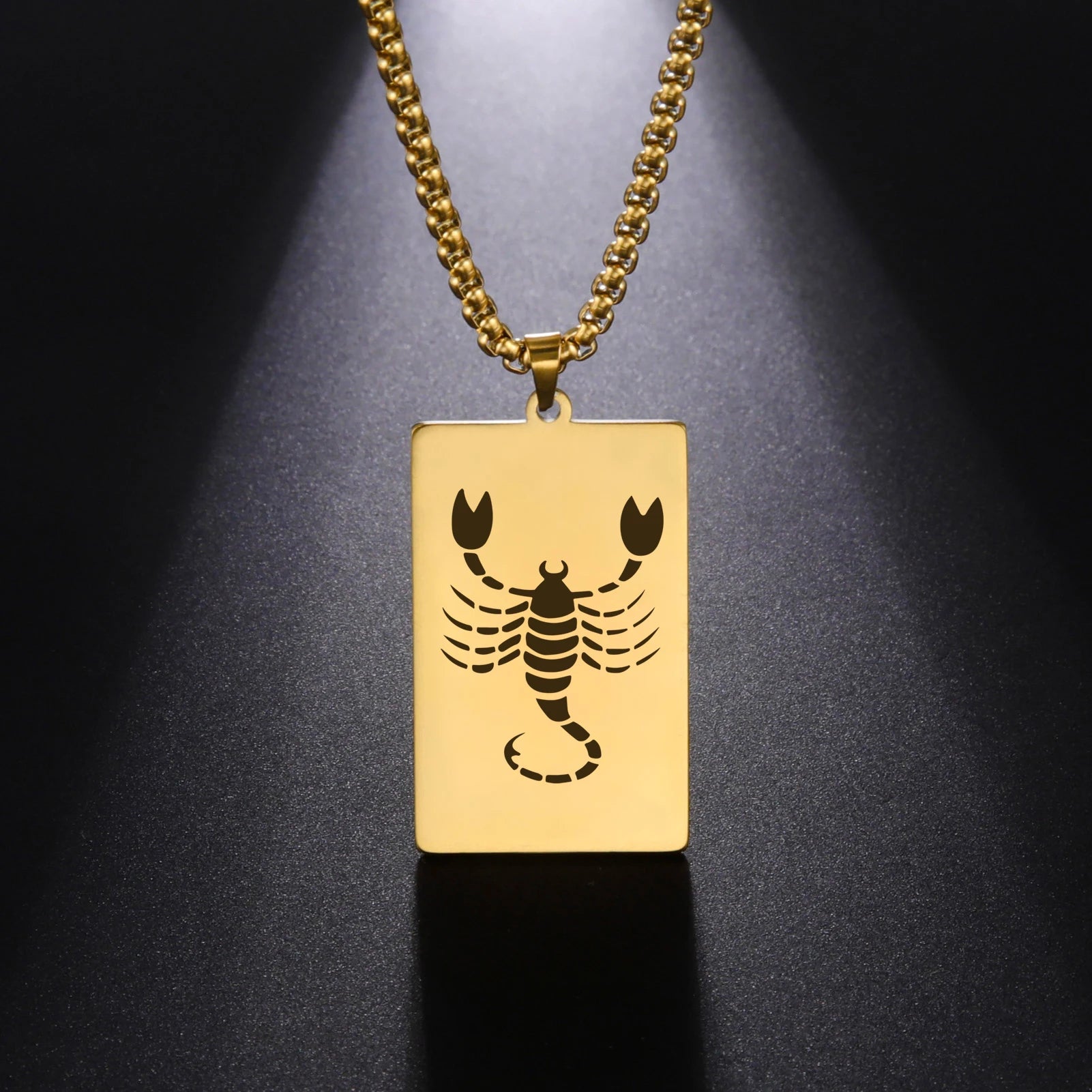 قلادة على شكل صندوق من 12 برجًا للرجال، مصنوعة من الفولاذ المقاوم للصدأ، بتصميم يوناني قديم، مكونة من 12 برجًا، هدايا