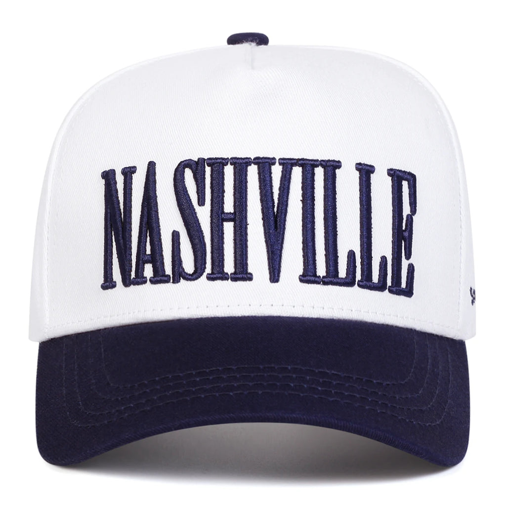 قبعات بيسبول للجنسين من ناشفيل مطرزة بأحرف الربيع والخريف قبعات خارجية قابلة للتعديل وقبعات واقية من الشمس وقبعة رياضية