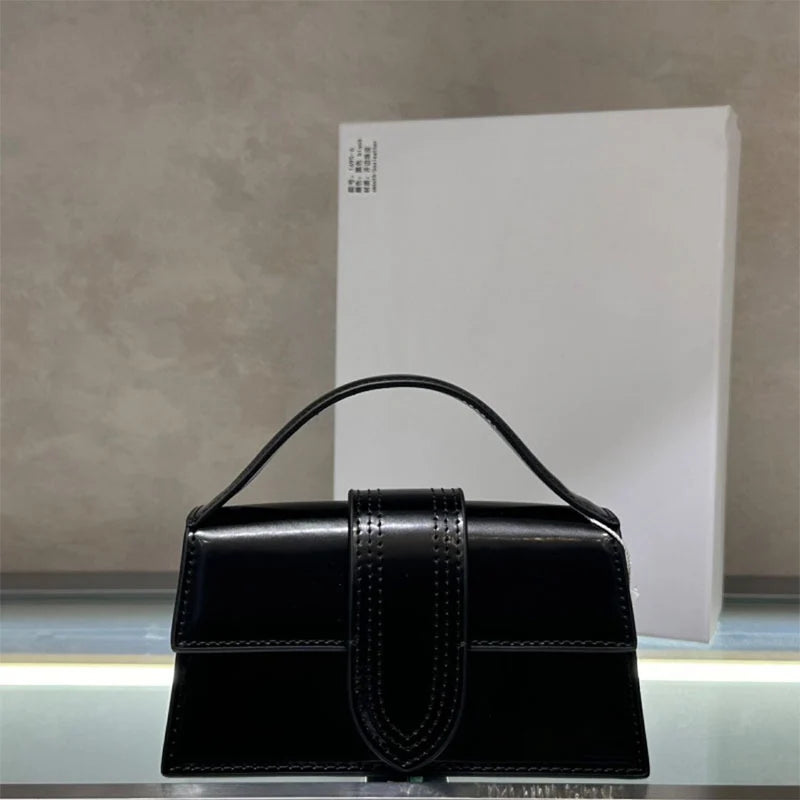 حقيبة كتف صغيرة مربعة الشكل بتصميم كلاسيكي، حقيبة يد عصرية متعددة الاستخدامات، حقيبة كروس بودي بكتف واحد