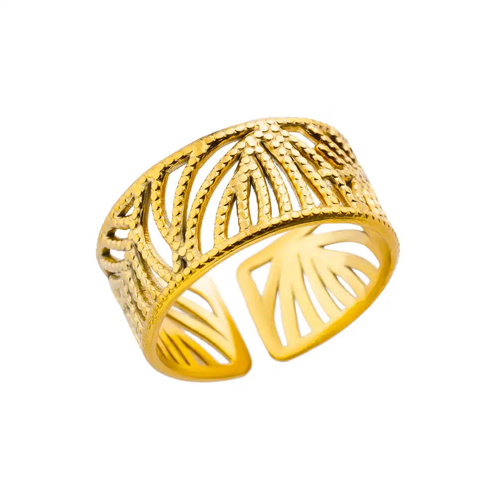 40 خاتمًا أنيقًا للنساء، خواتم من الفولاذ المقاوم للصدأ، خواتم كلاسيكية ذهبية اللون قابلة للتعديل، مجوهرات زفاف أنيقة، هدية، شحن مجاني