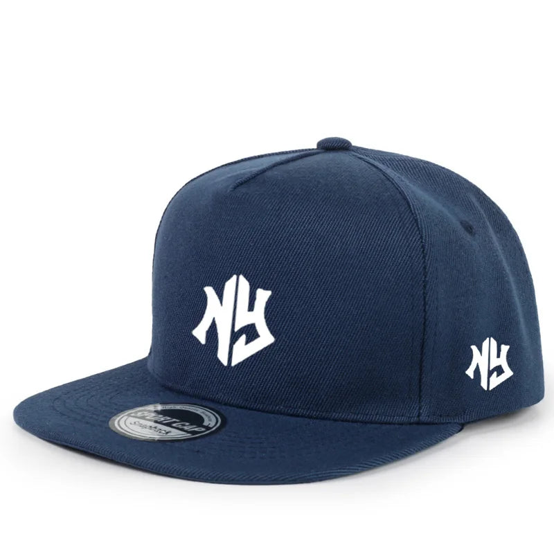 قبعة بيسبول قابلة للتعديل مطبوعة NA قطعة واحدة - قبعة هيب هوب على طراز الشارع، مريحة طوال العام، غطاء رأس غير رسمي