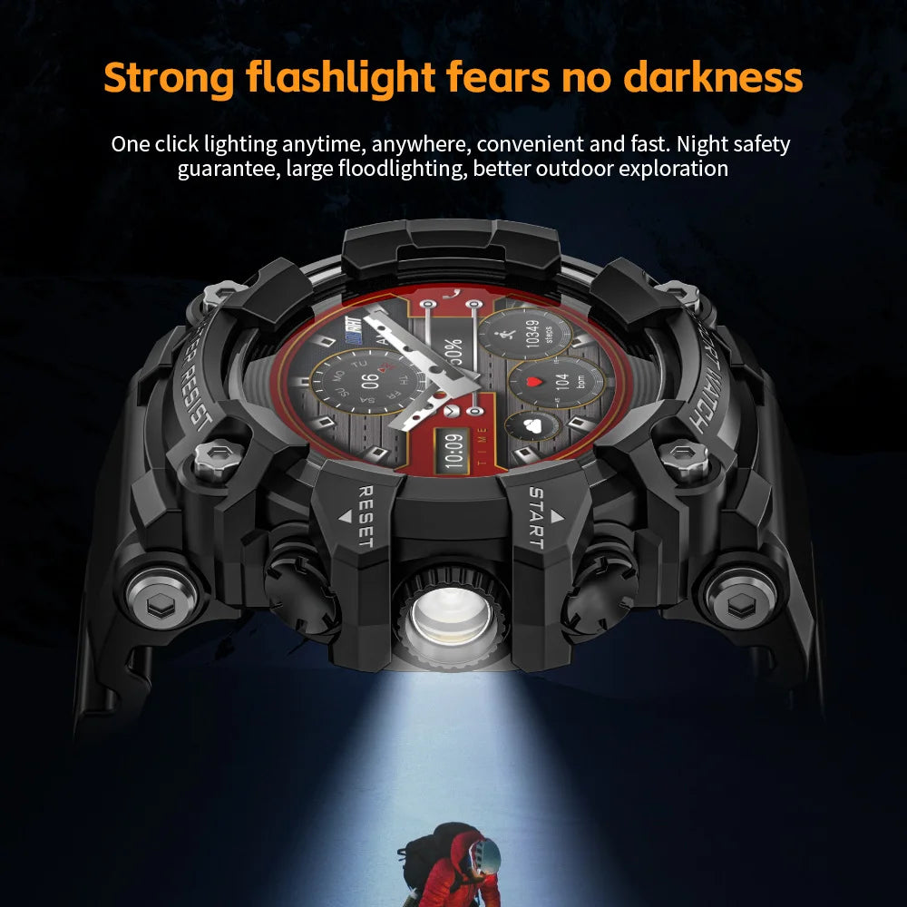 عروض اليوم ساعة ذكية لتتبع اللياقة البدنية للرجال ومراقب معدل ضربات القلب وضغط الدم وساعة ذكية مناسبة للماء لنظامي التشغيل Android و IOS