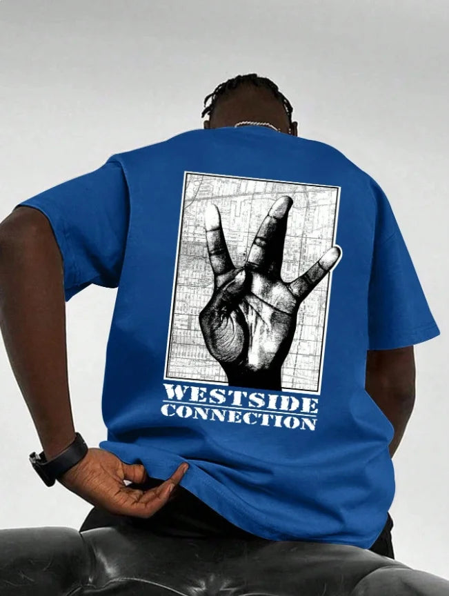 2025 Summer Men shark print Lightweight T-Shirt Man Short Sleeves Plus Size T-Shirt Vintage Jersey Tees Men sport Clothing