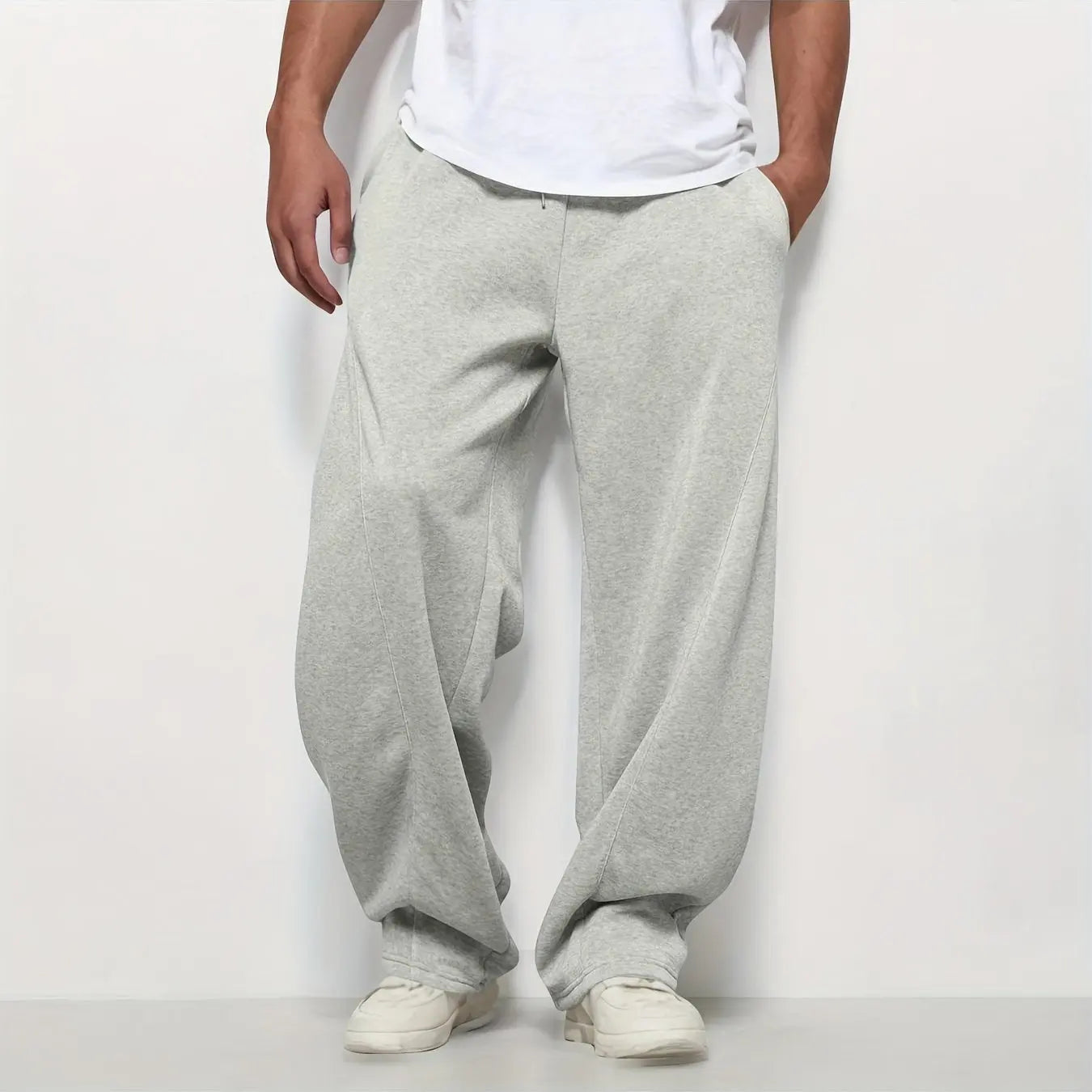American Street Men's Loose Straight Leg Casual Sports Pants Autumn and Winter New Color Casual Jogging Sports Pants