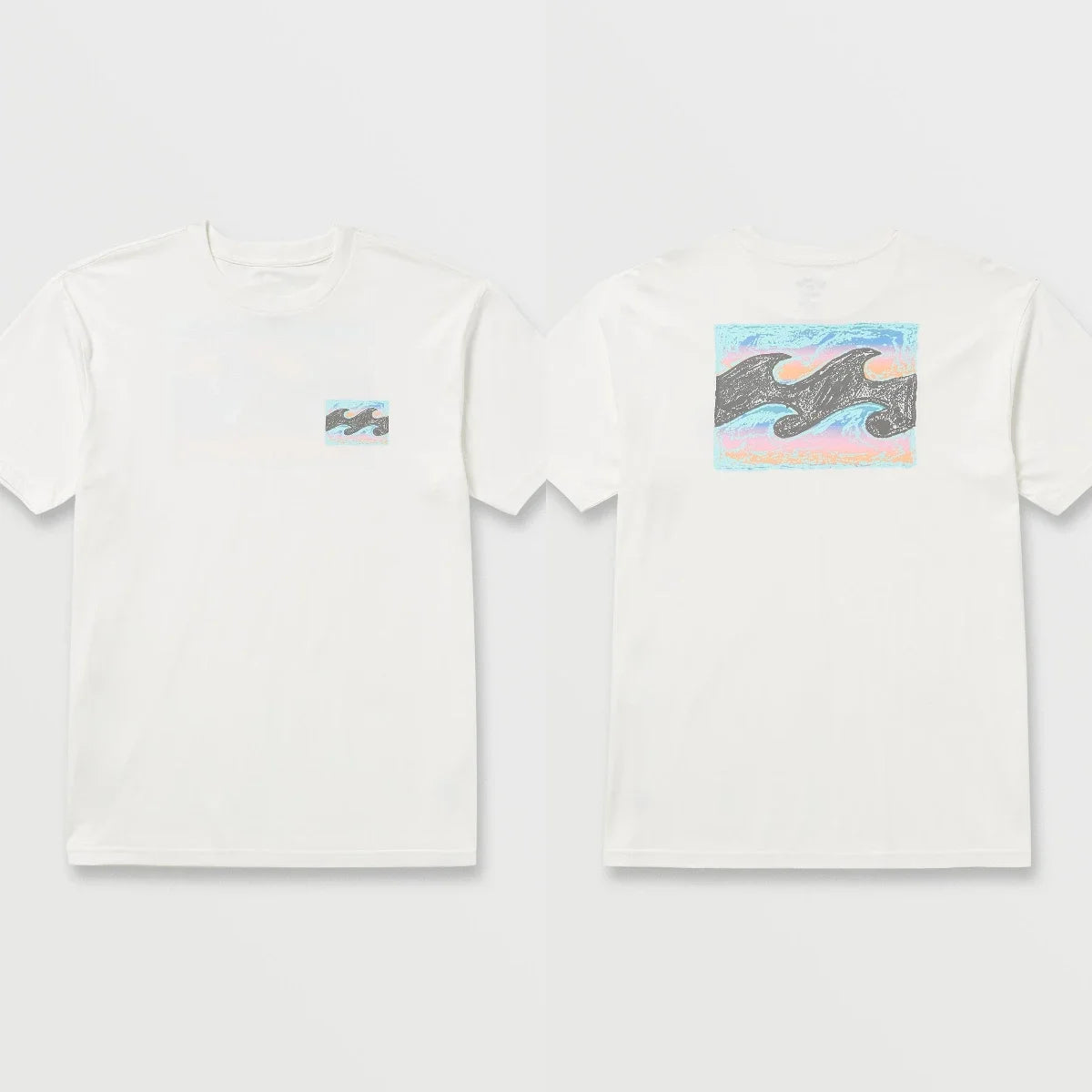 تيشيرت رجالي صيفي جديد، متوفر الآن! تيشيرت "Rip Live The Search Beauty Curl" عالي الجودة، مصنوع من القطن الخالص، باللون الأبيض.