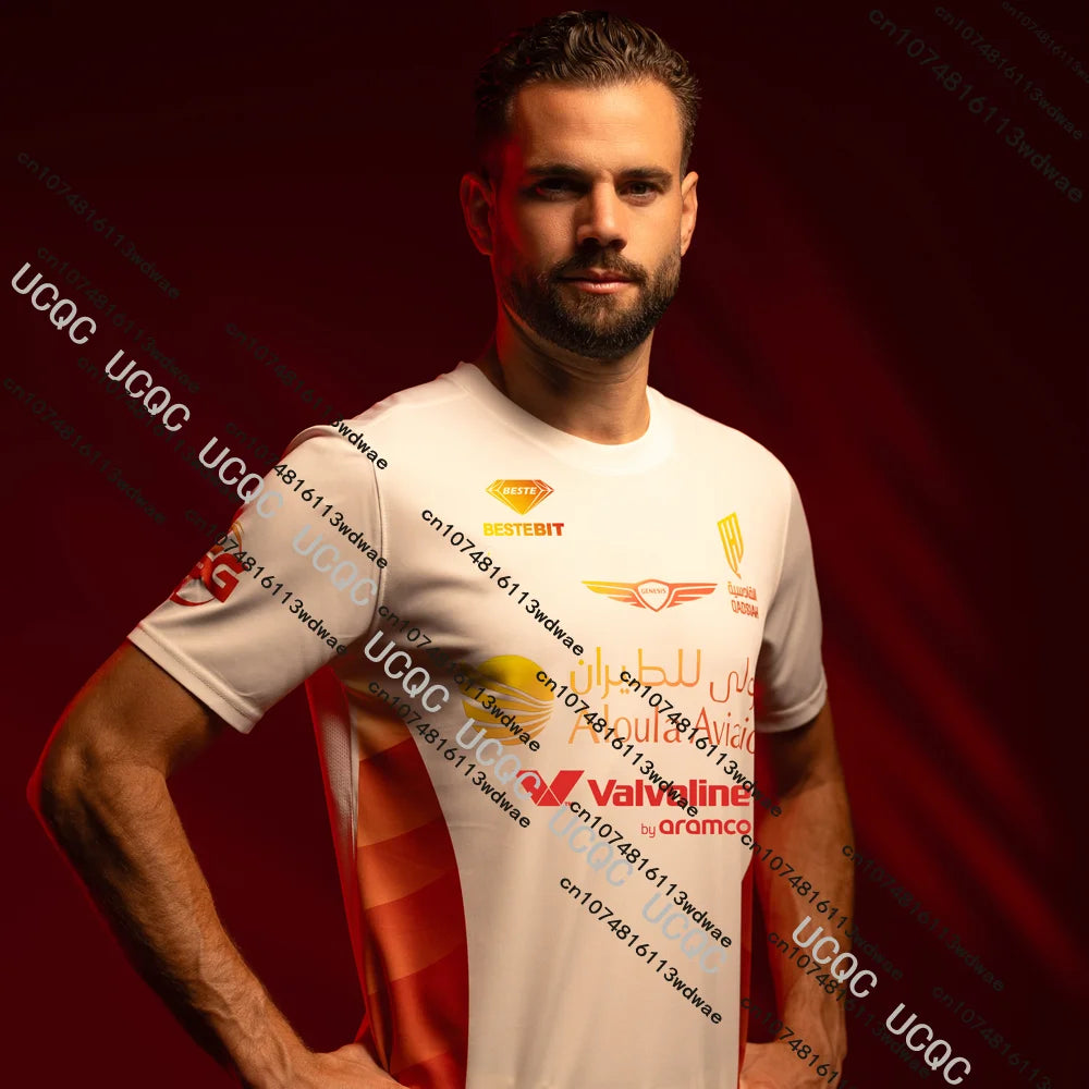 New Hot-selling 25/26 Saudi Arabia Football Al Qadisiyah Jersey Men Tshirt Quick-Dry 3D Breathable Training Match Soccer Jerseys