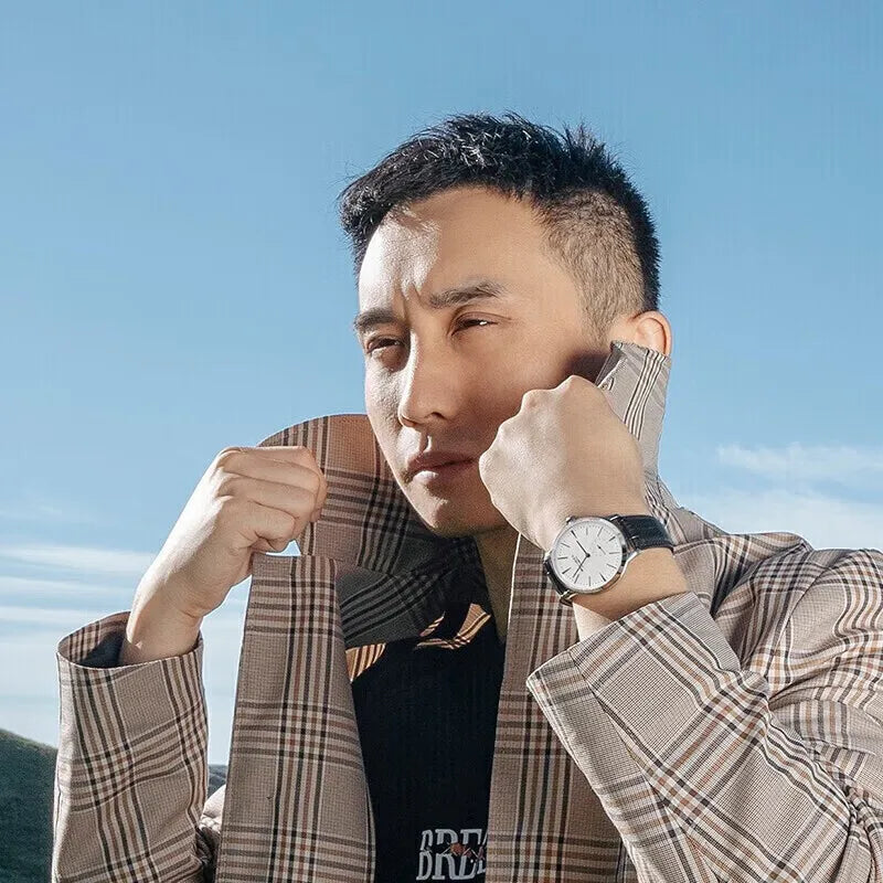 ساعة سيجال 6075 بايلوت الميكانيكية للرجال من أفضل العلامات التجارية، ساعة أوتوماتيكية بزجاج الياقوت، مقاومة للماء حتى 50 متر، ساعة من الفولاذ 316L reloj hombre