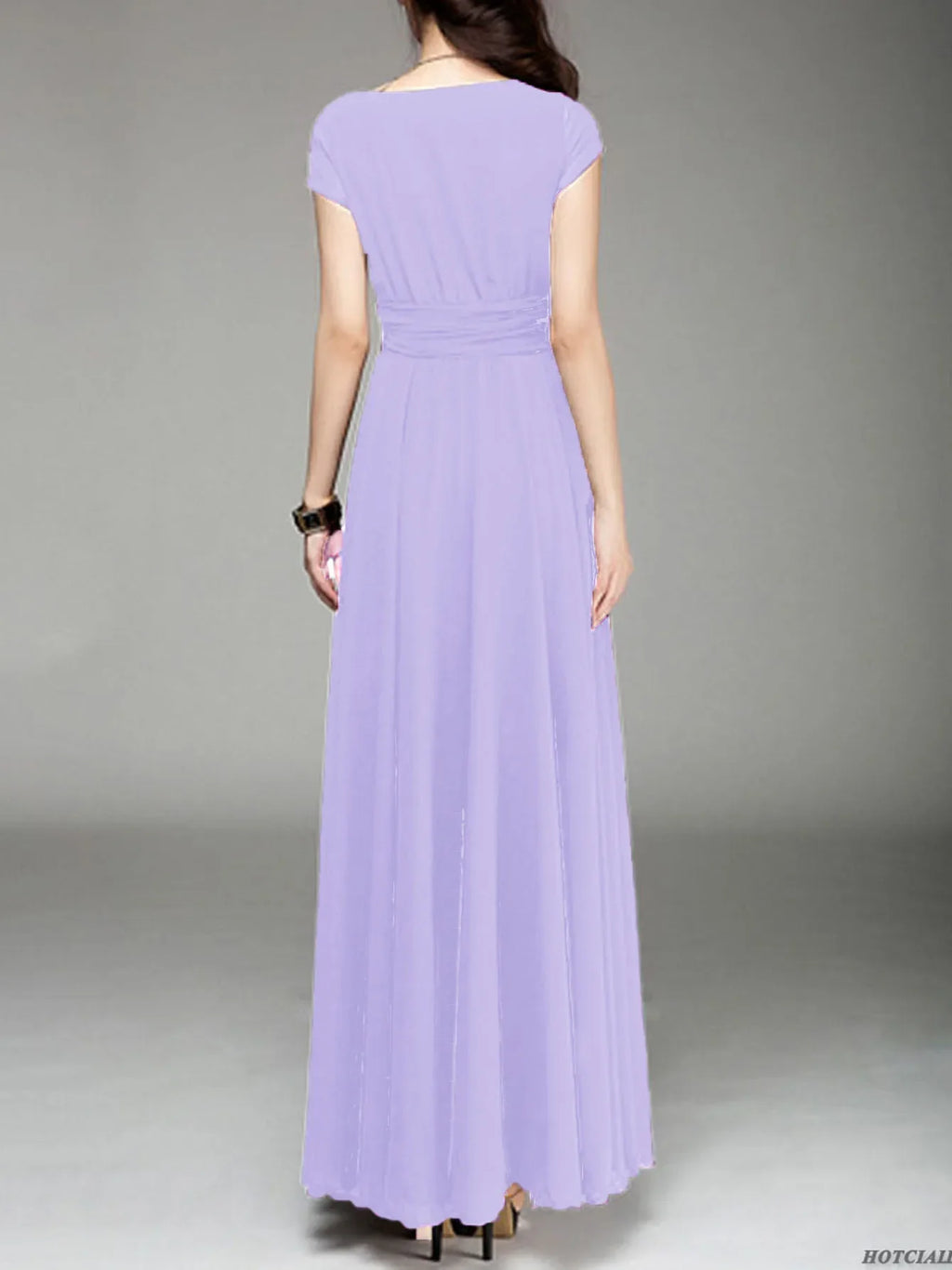 Women Ladies Clothing Short-Sleeve Sexy Club Boho Beach Dress Lady Summer Deep V Neck Party Long Maxi Dress