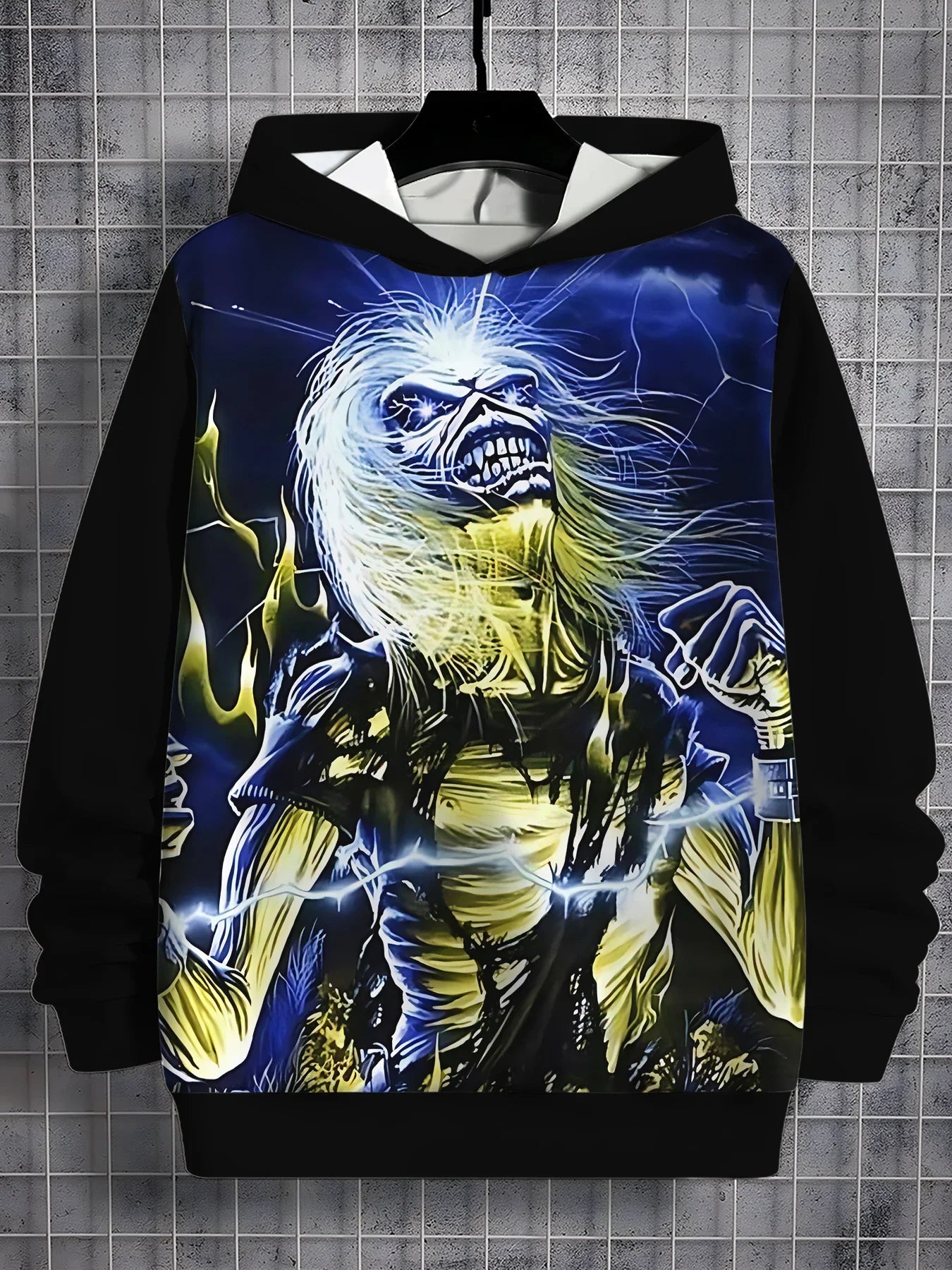 هودي ألبوم Iron Maiden الجديد لعام 2025 للرجال والنساء، سترة ثلاثية الأبعاد سريعة الجفاف قابلة للتنفس، تي شيرت كبير الحجم