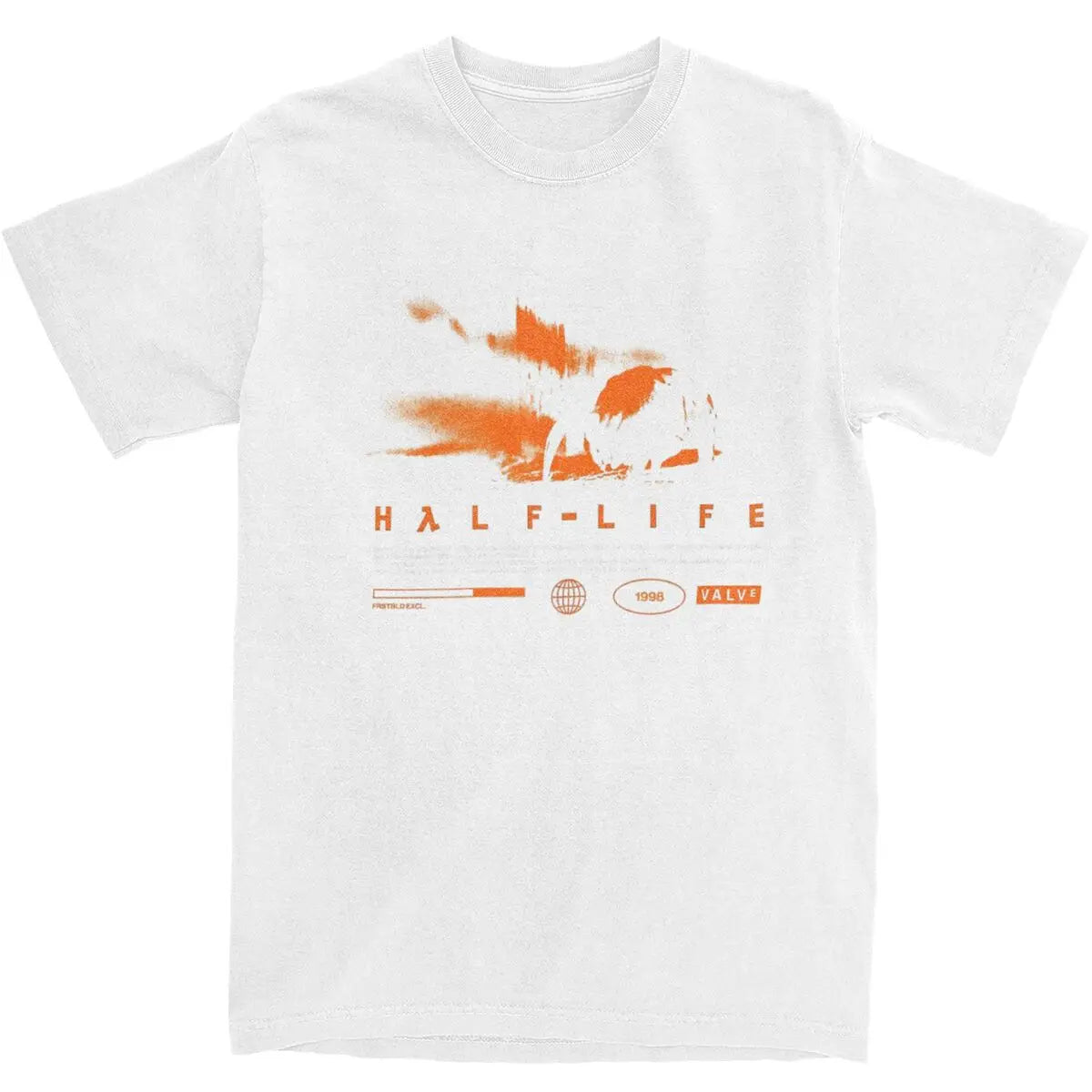 تي شيرت رجالي برسومات ألعاب الفيديو HALFS LIFES V3، تي شيرت صيفي عصري رائع بطباعة مضحكة، تي شيرتات قطنية نقية، مقاس كبير 5XL