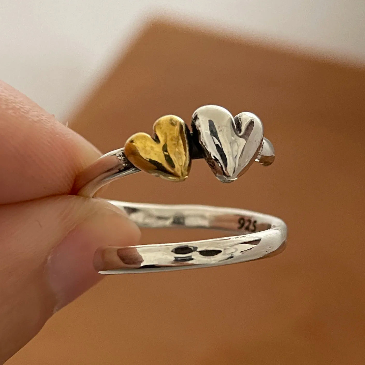 خواتم من الفضة الإسترليني عيار 925 للنساء والأزواج، بتصميم بسيط مصنوع يدويًا، لون أزرق، هدية مثالية للحفلات، تمنع الحساسية.