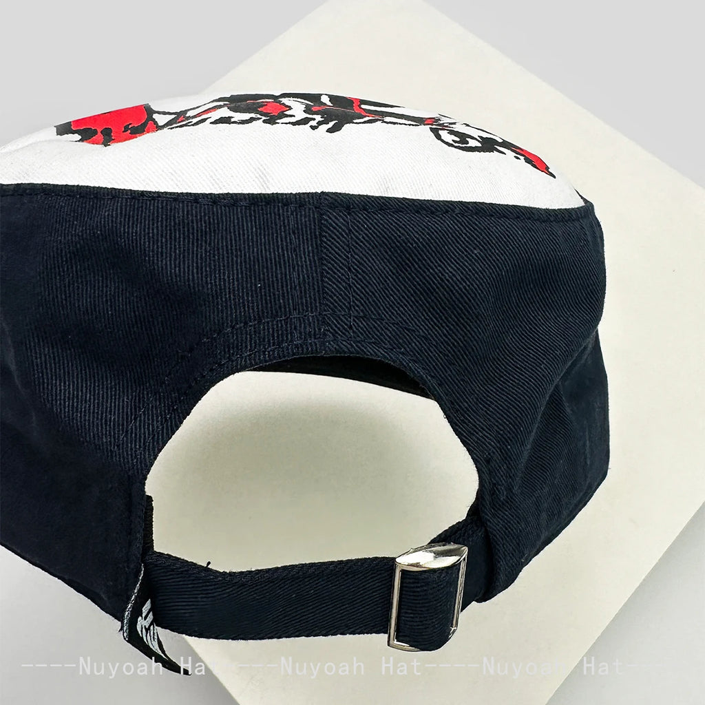 قبعات بيسبول جديدة للرجال والنساء مطرزة بحروف ملونة ومظلة شمسية ذات قمة مسطحة متعددة الاستخدامات وقبعات ذات قمة مدببة بتصميم كلاسيكي