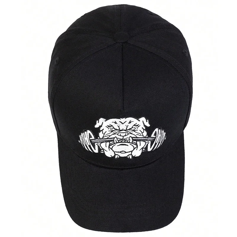 قبعات بيسبول مطرزة بدمبل بولدوغ للجنسين، قبعات كاجوال قابلة للتعديل، قبعات واقية من الشمس، قبعات رياضية، مناسبة للربيع والخريف